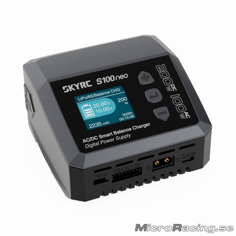 SKYRC - Charger S100neo, 100W 240VAC - 3