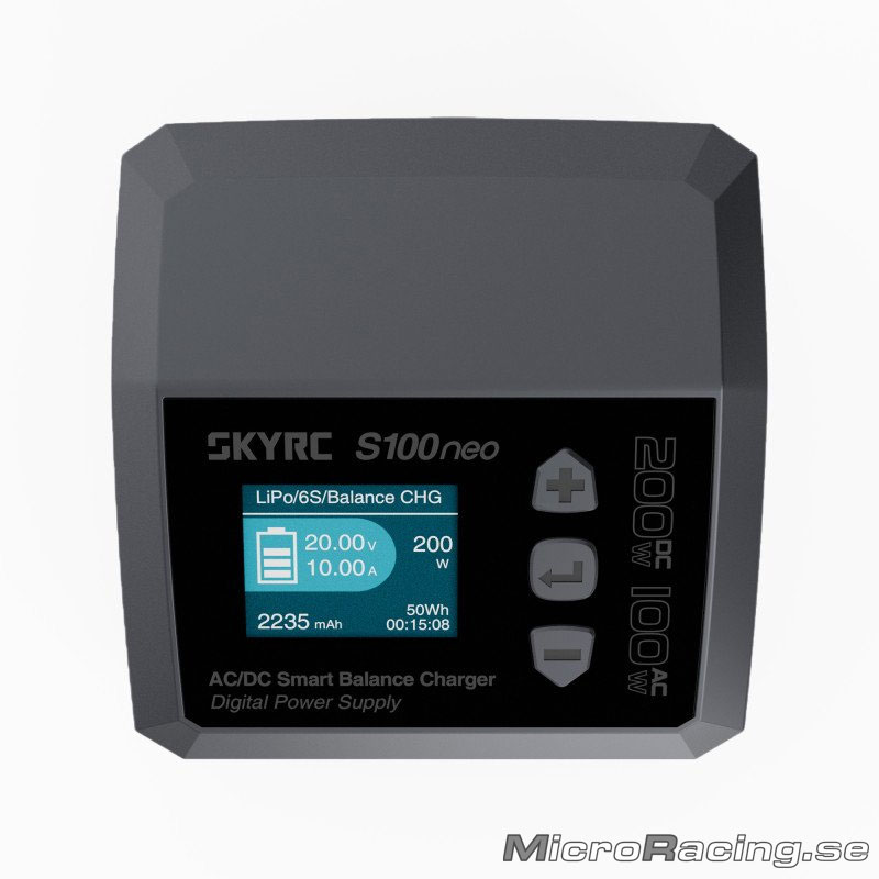 SKYRC - Charger S100neo, 100W 240VAC - 4