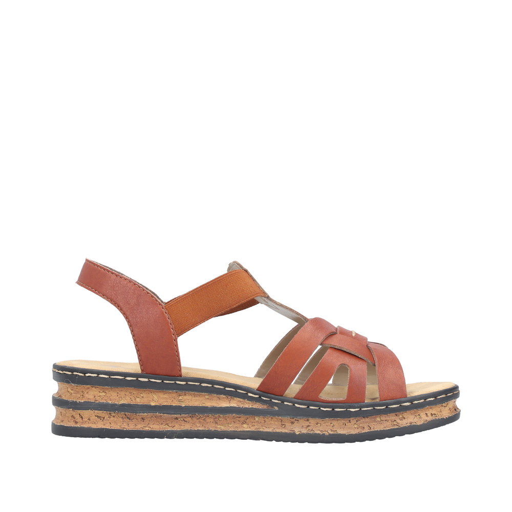 Rieker Skinnsandal Brun  - 2