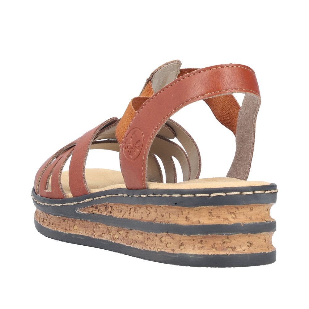 Rieker Skinnsandal Brun  - 3