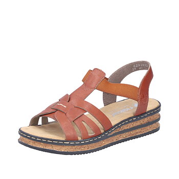 Rieker Skinnsandal Brun 