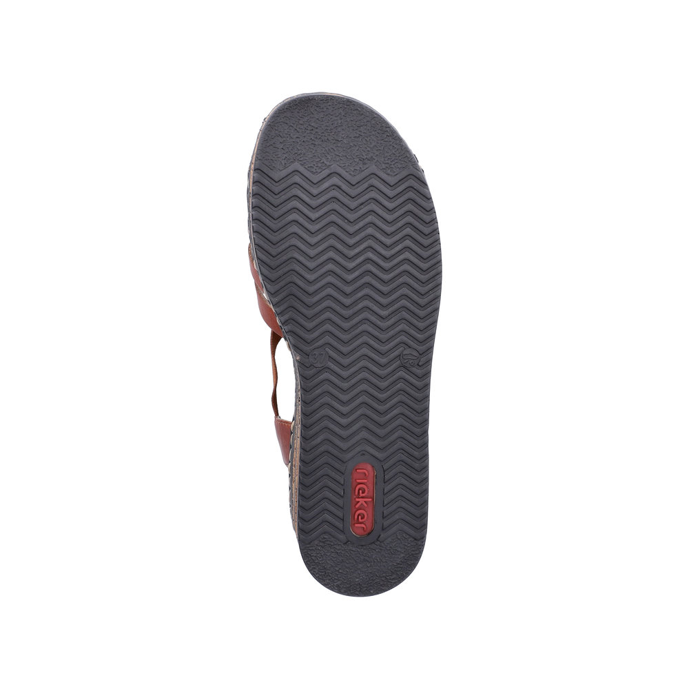 Rieker Skinnsandal Brun  - 7