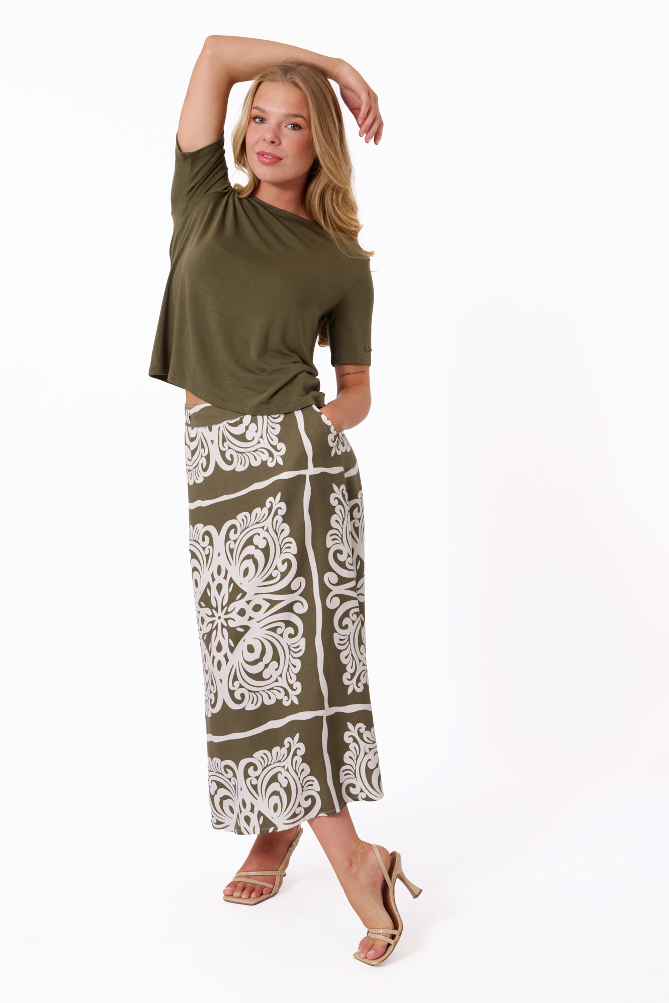 Lavinia top  evergreen - 4