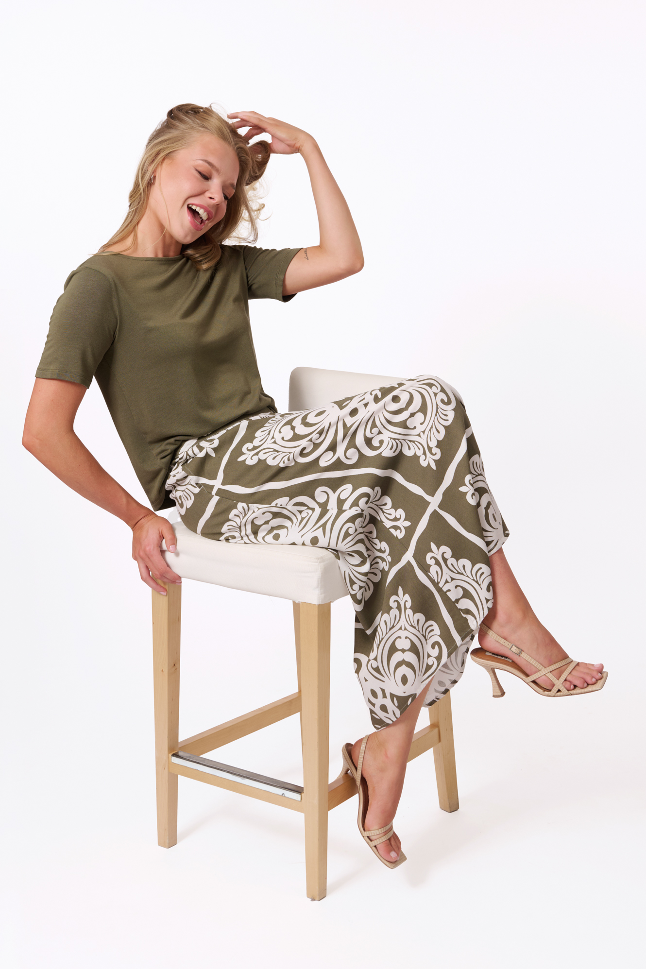 Lavinia top  evergreen - 2