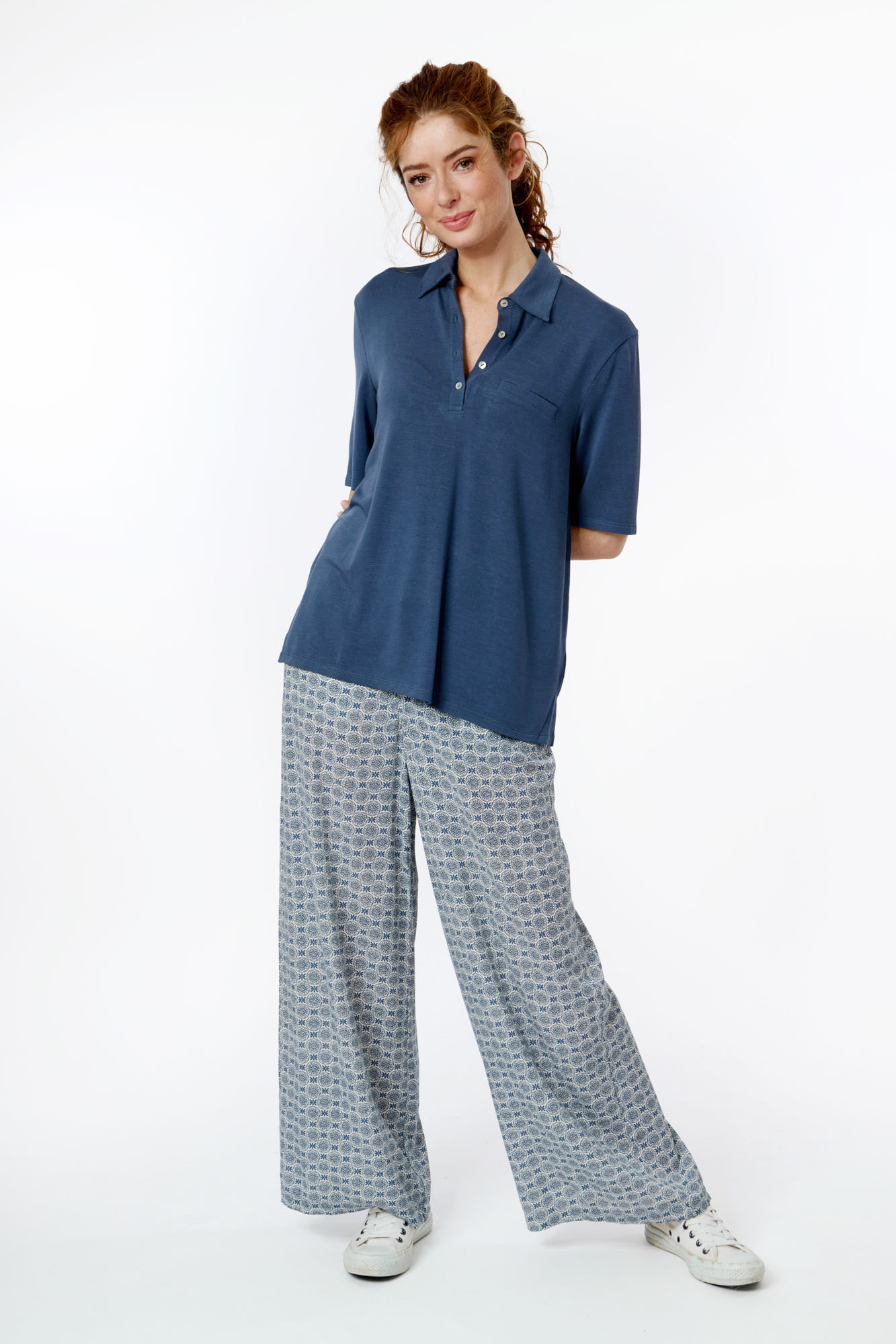 Leonie top  iris - 2