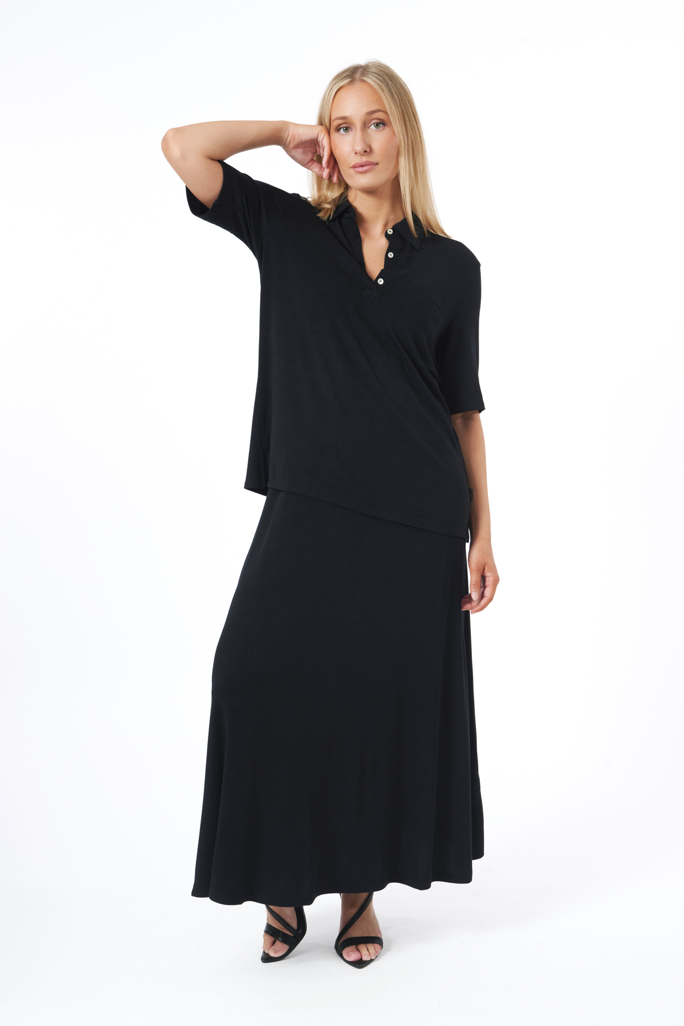 Lulu skirt  svart - 3