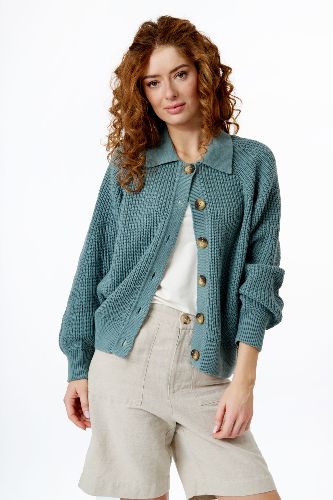 Kitty cardigan  pacific - 2