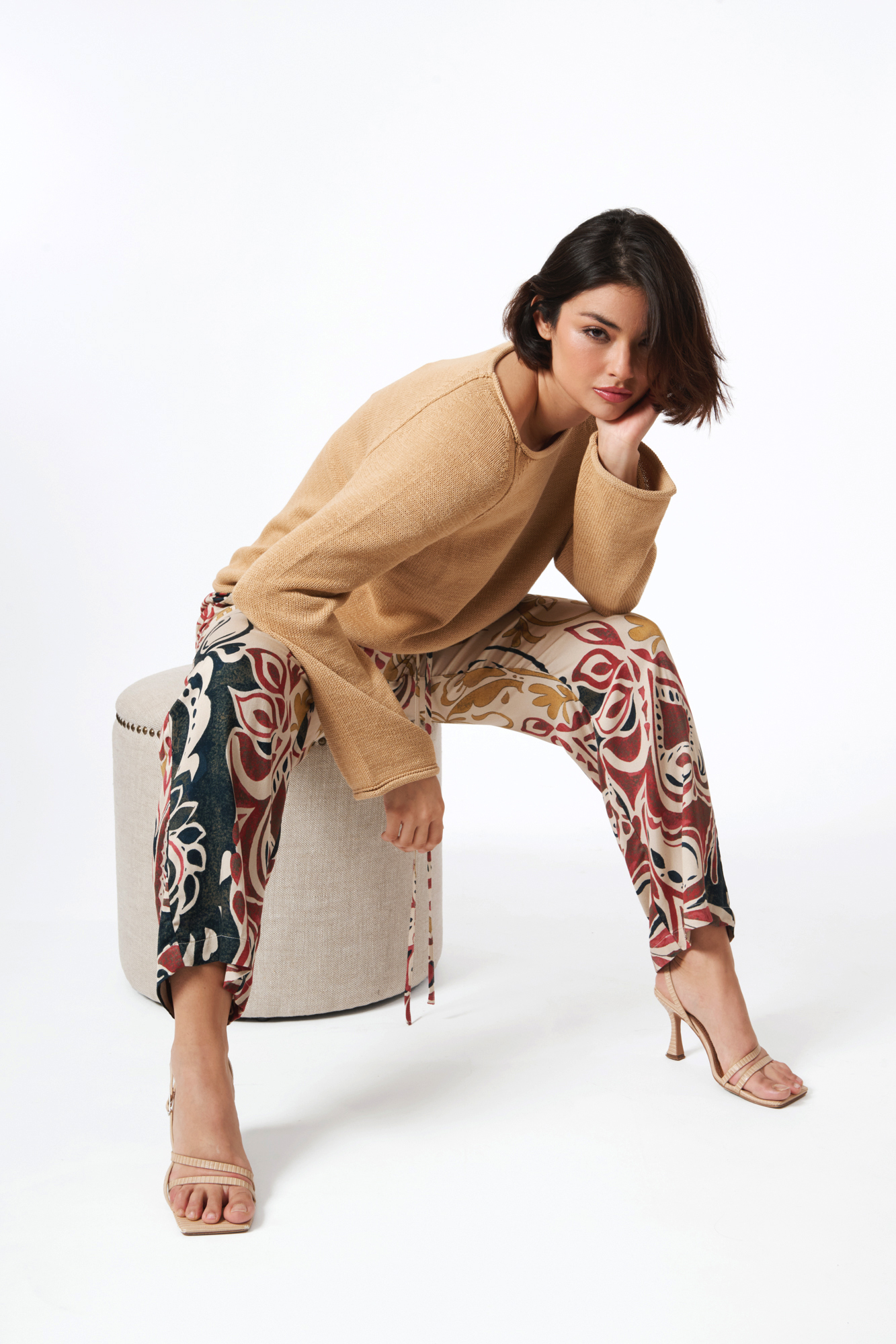 Kaspara jumper  honeydew