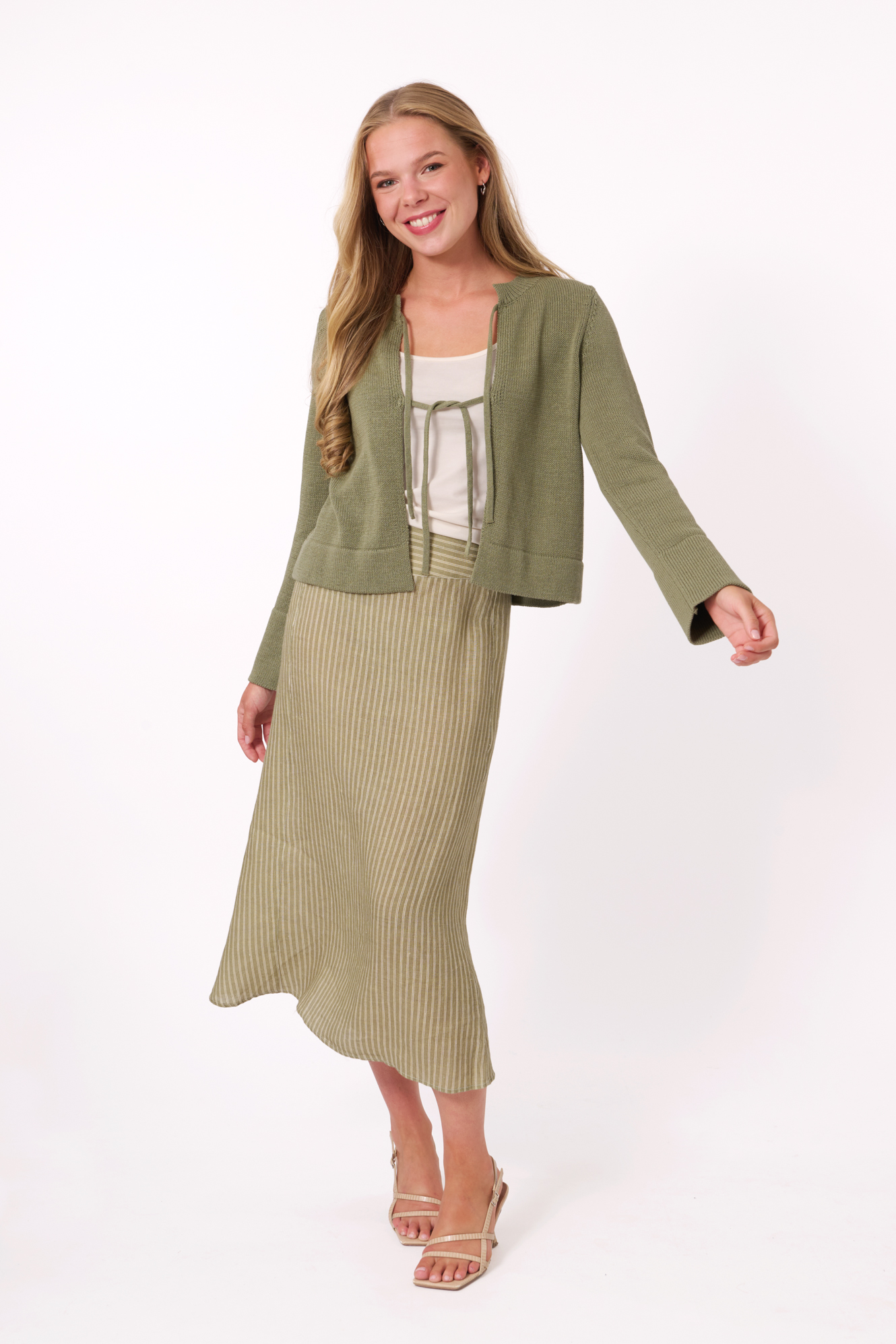 Klara cardigan  lemongrass