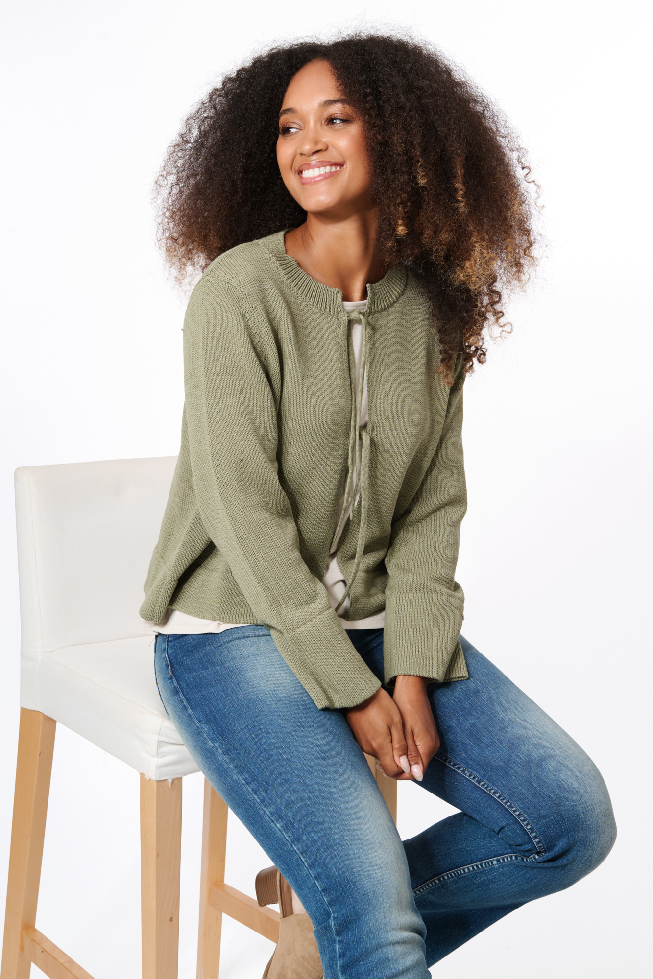 Klara cardigan  lemongrass - 3