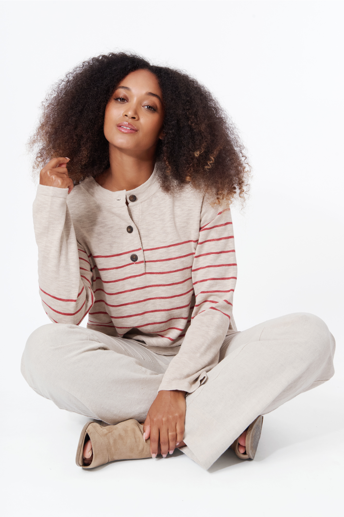 Karola jumper  terracotta