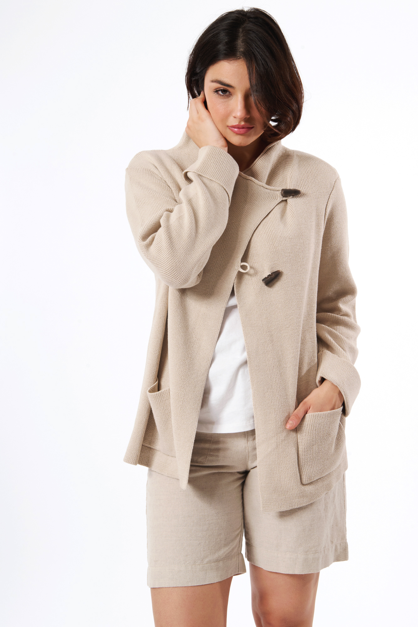 Katja cardigan  linne - 4