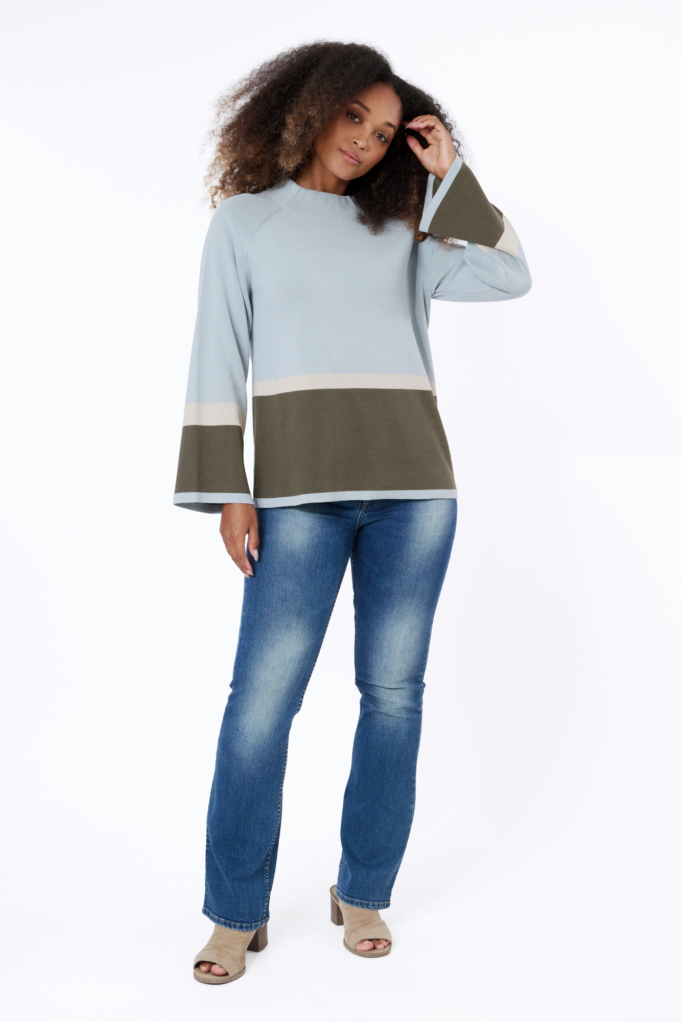 Katrin jumper  aqua - 2