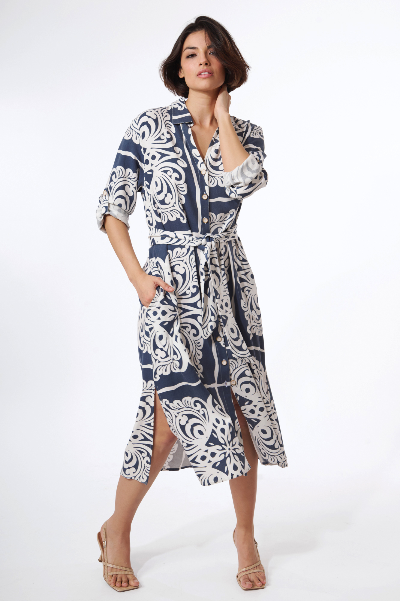 Joline dress  iris
