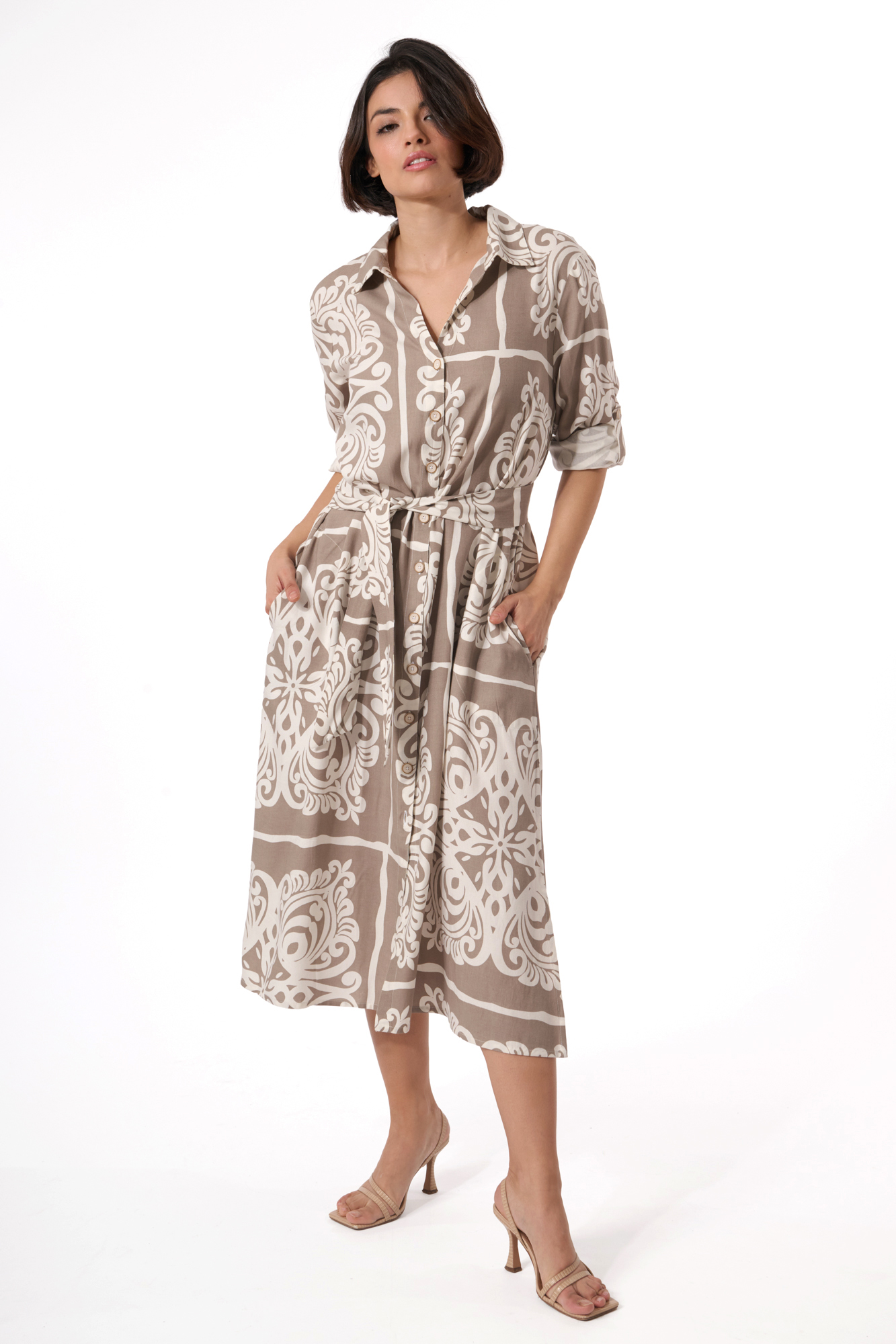 Joline dress  clay - 3
