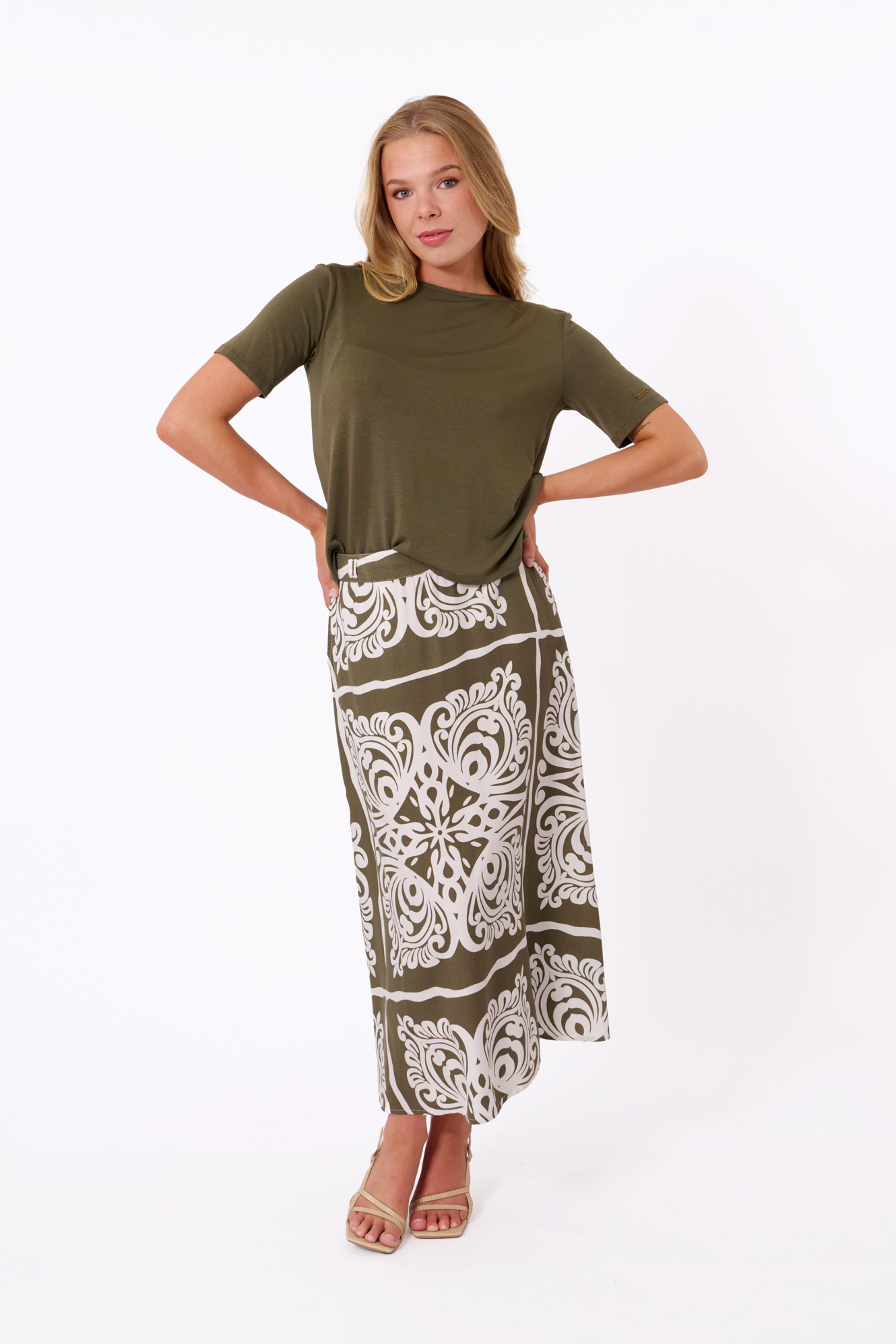 Johanna skirt  evergreen