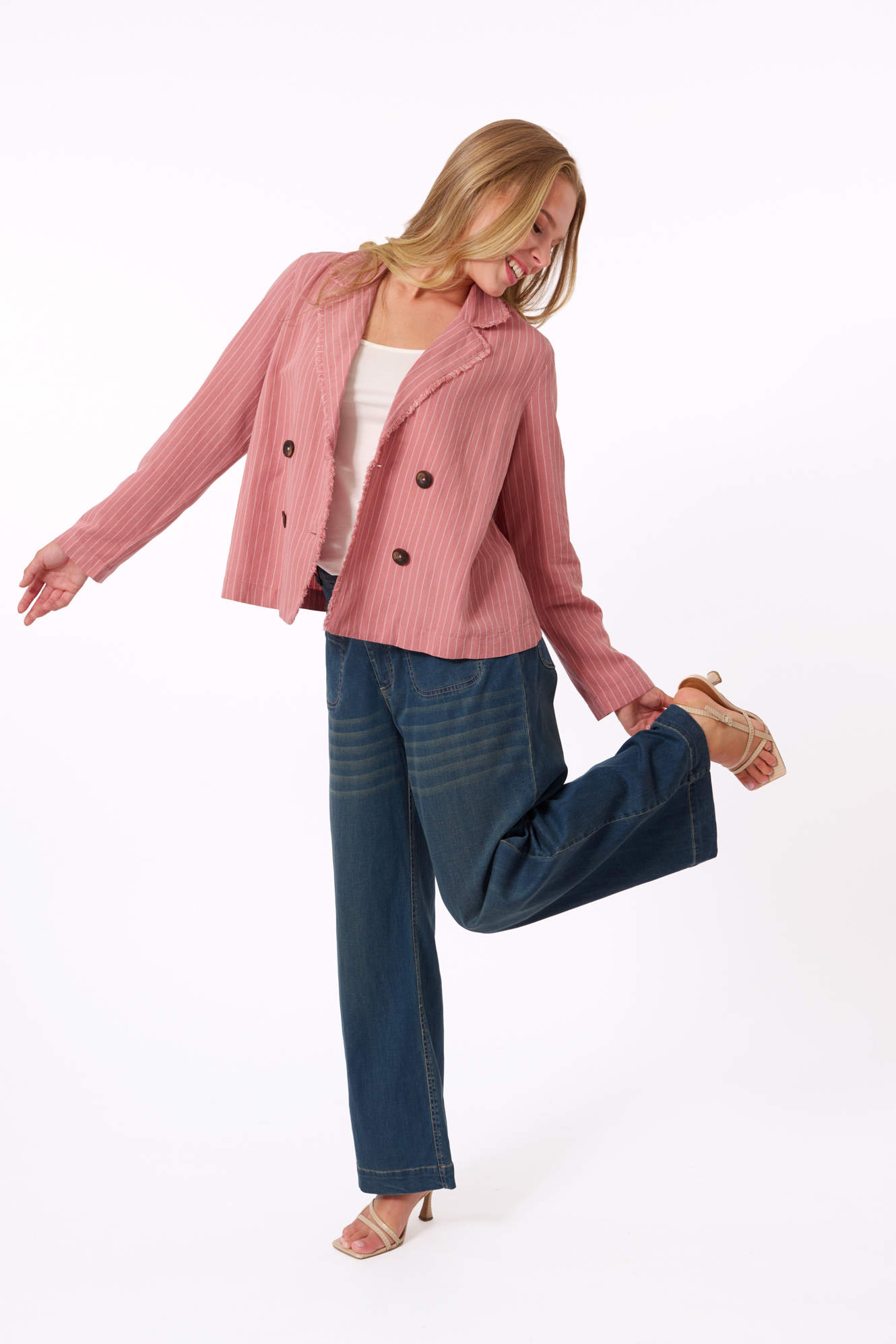 Juliana blazer  blush