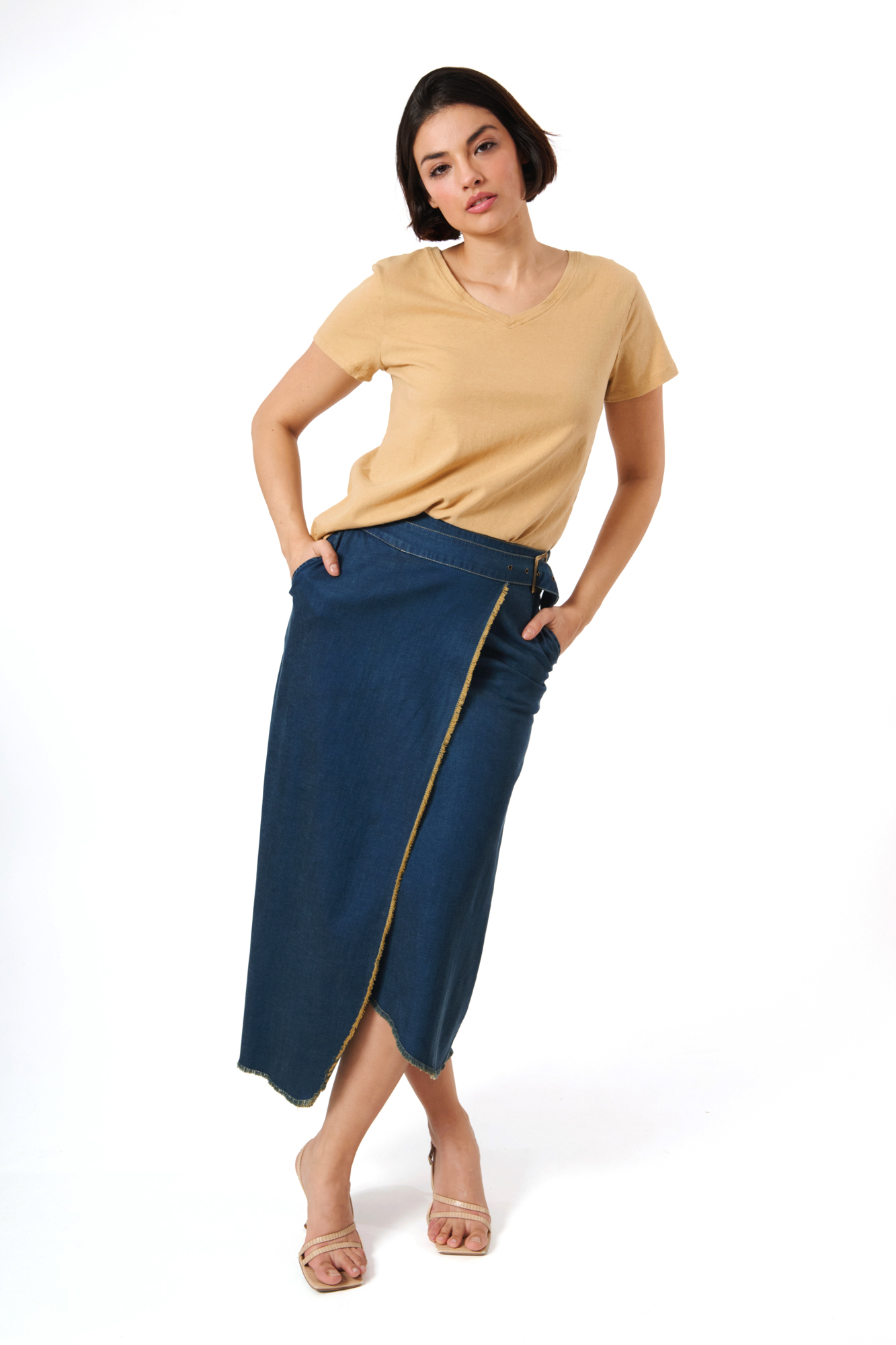 Lisen top  honeydew - 2