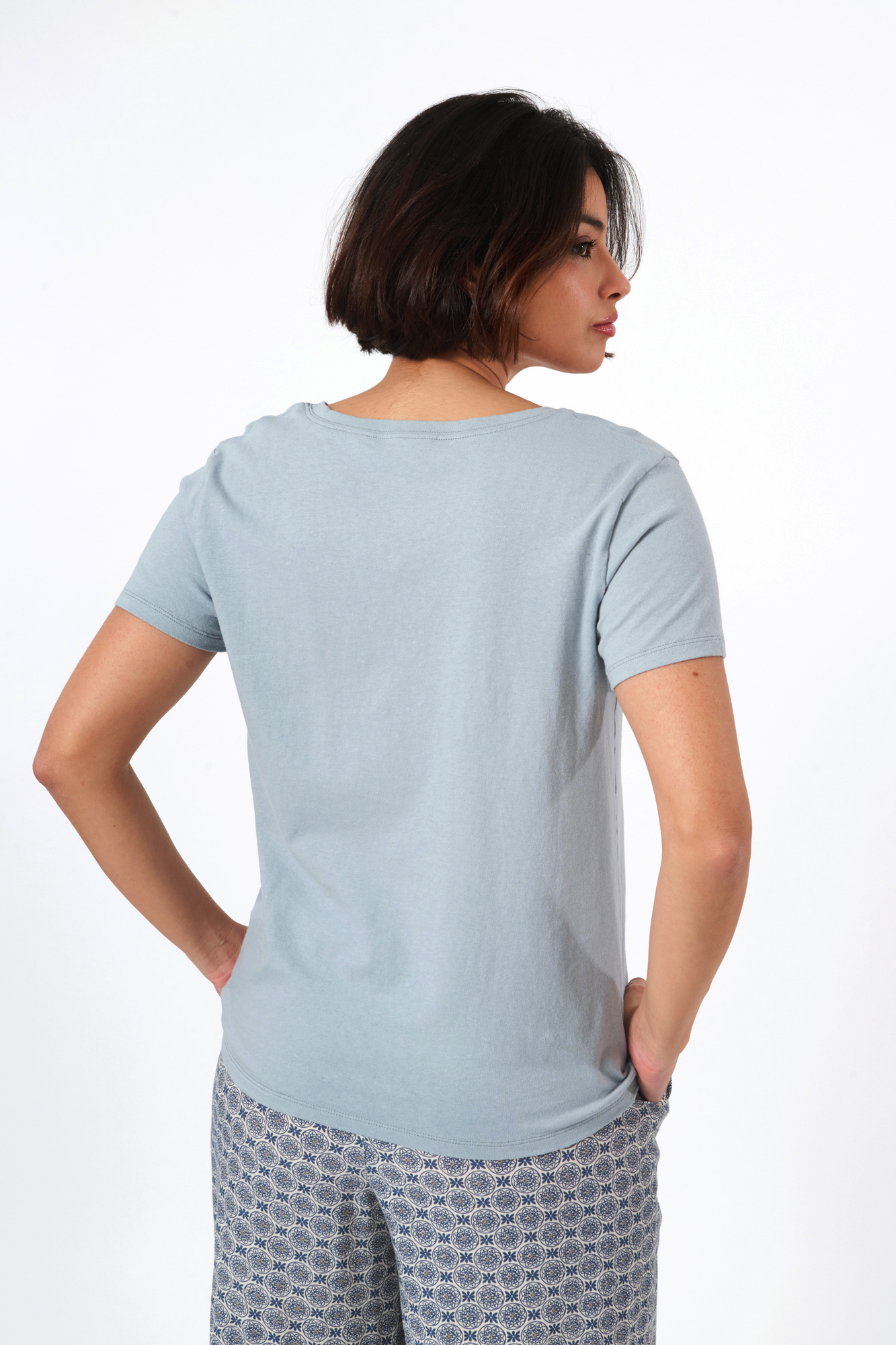 Lisen top  aqua - 6