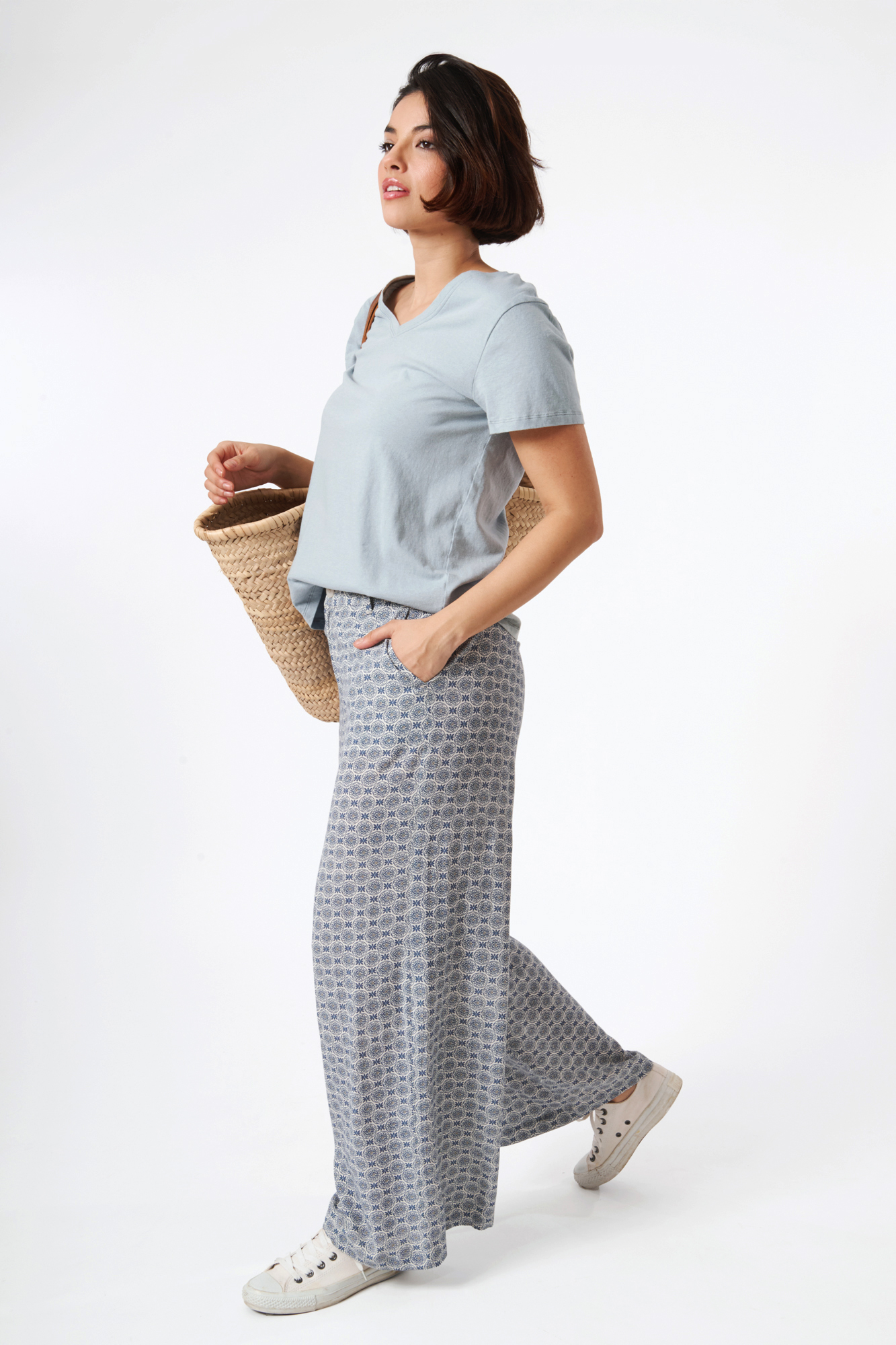 Lisen top  aqua - 2
