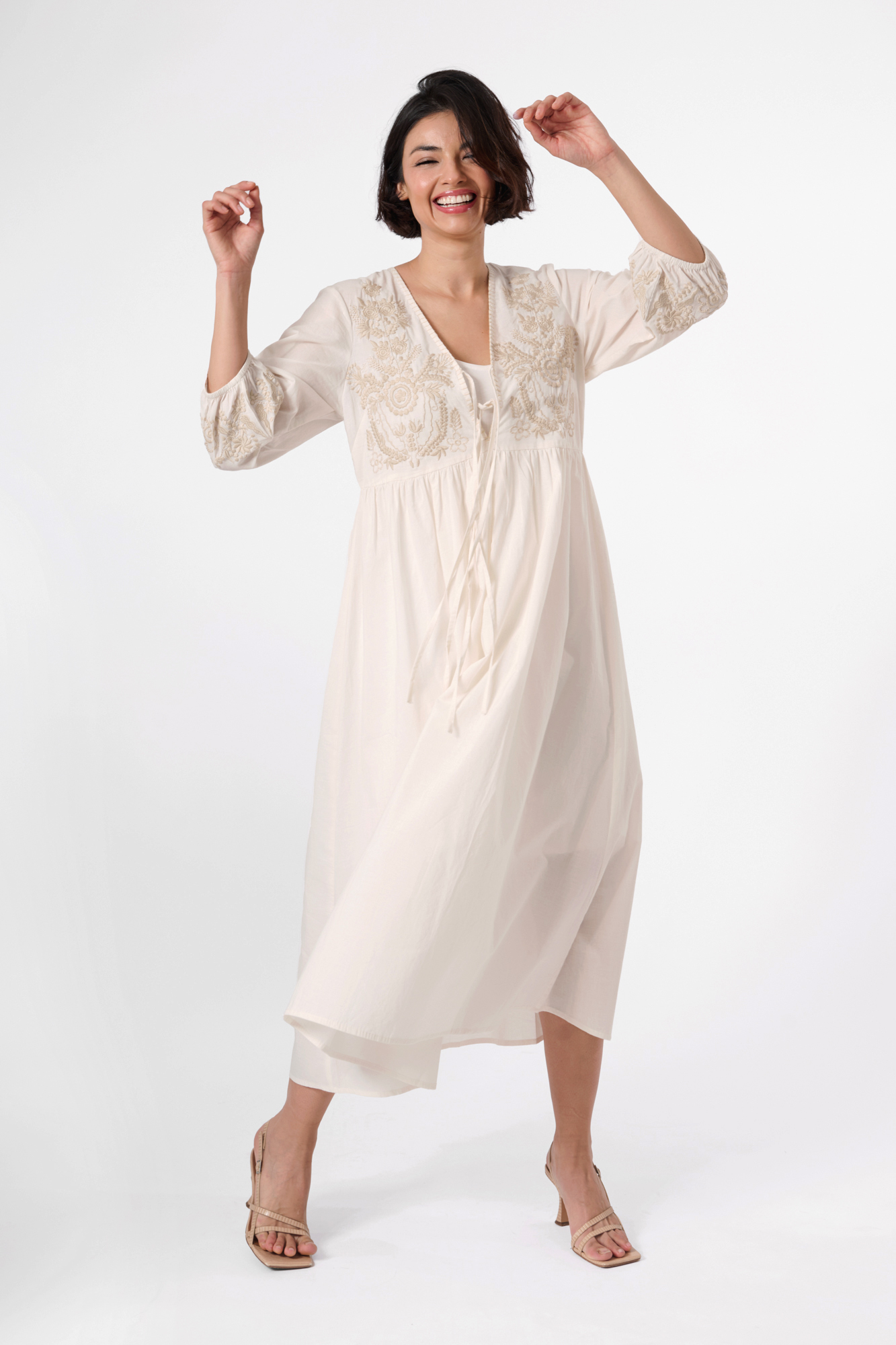 Josefine dress  oyster - 3