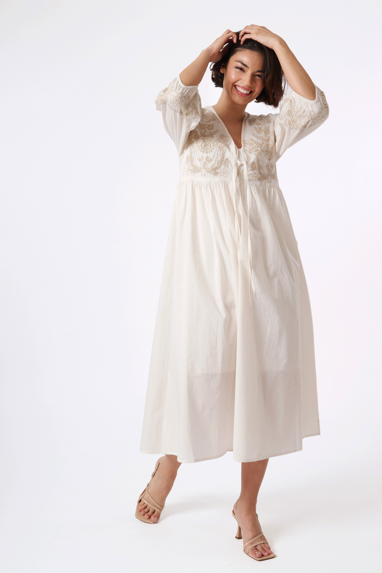Josefine dress  oyster - 4