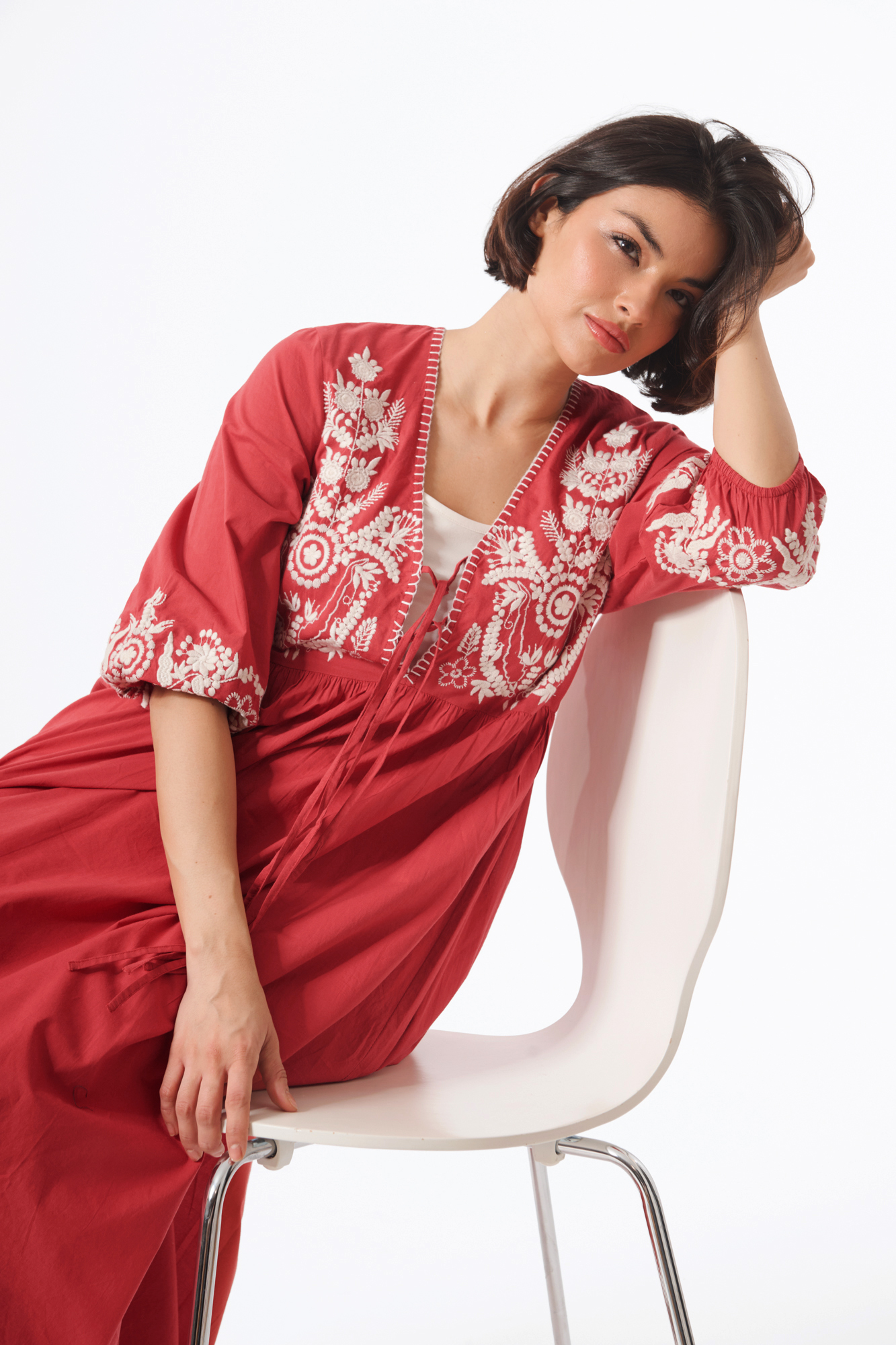 Josefine dress  cherry - 4