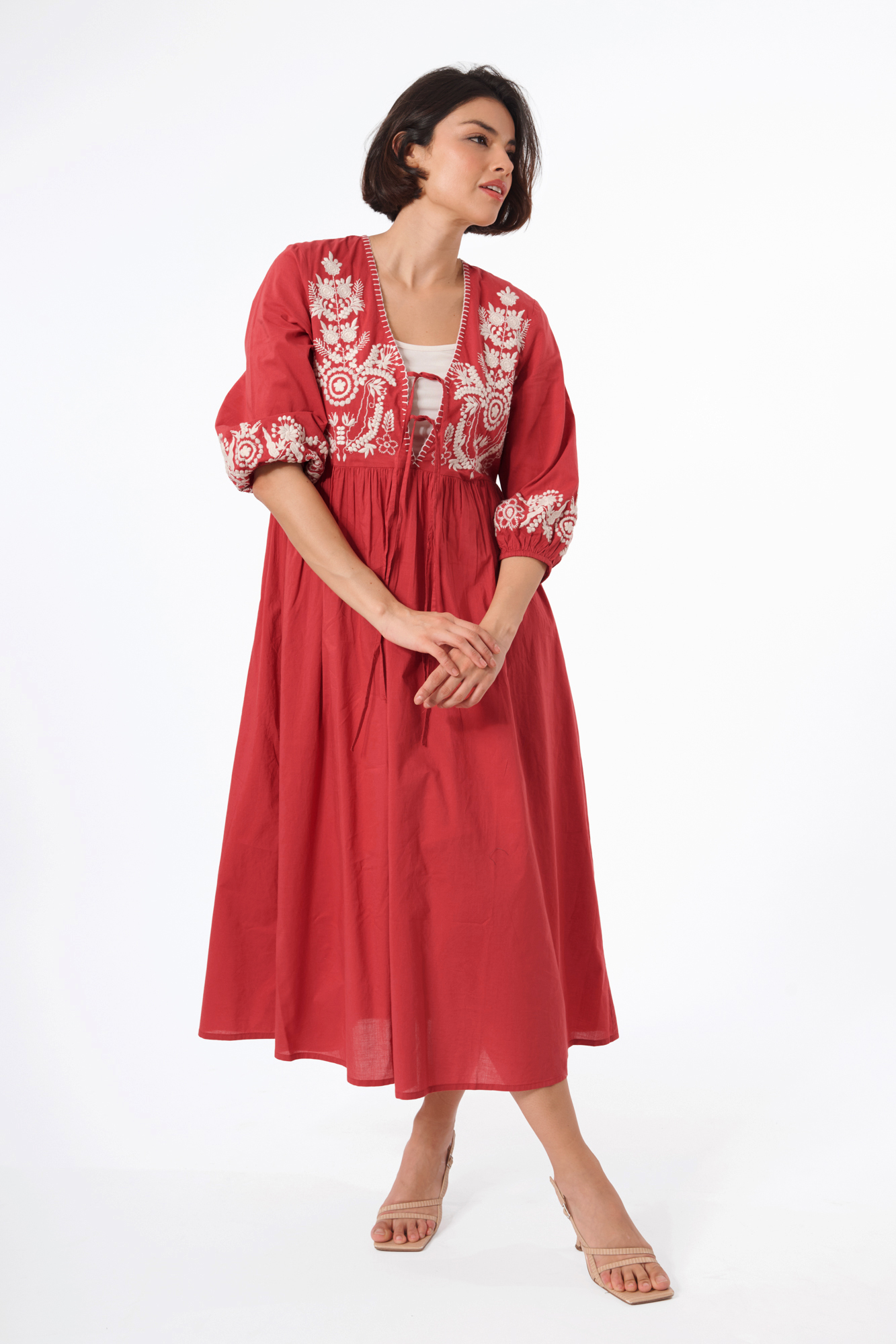 Josefine dress  cherry - 2