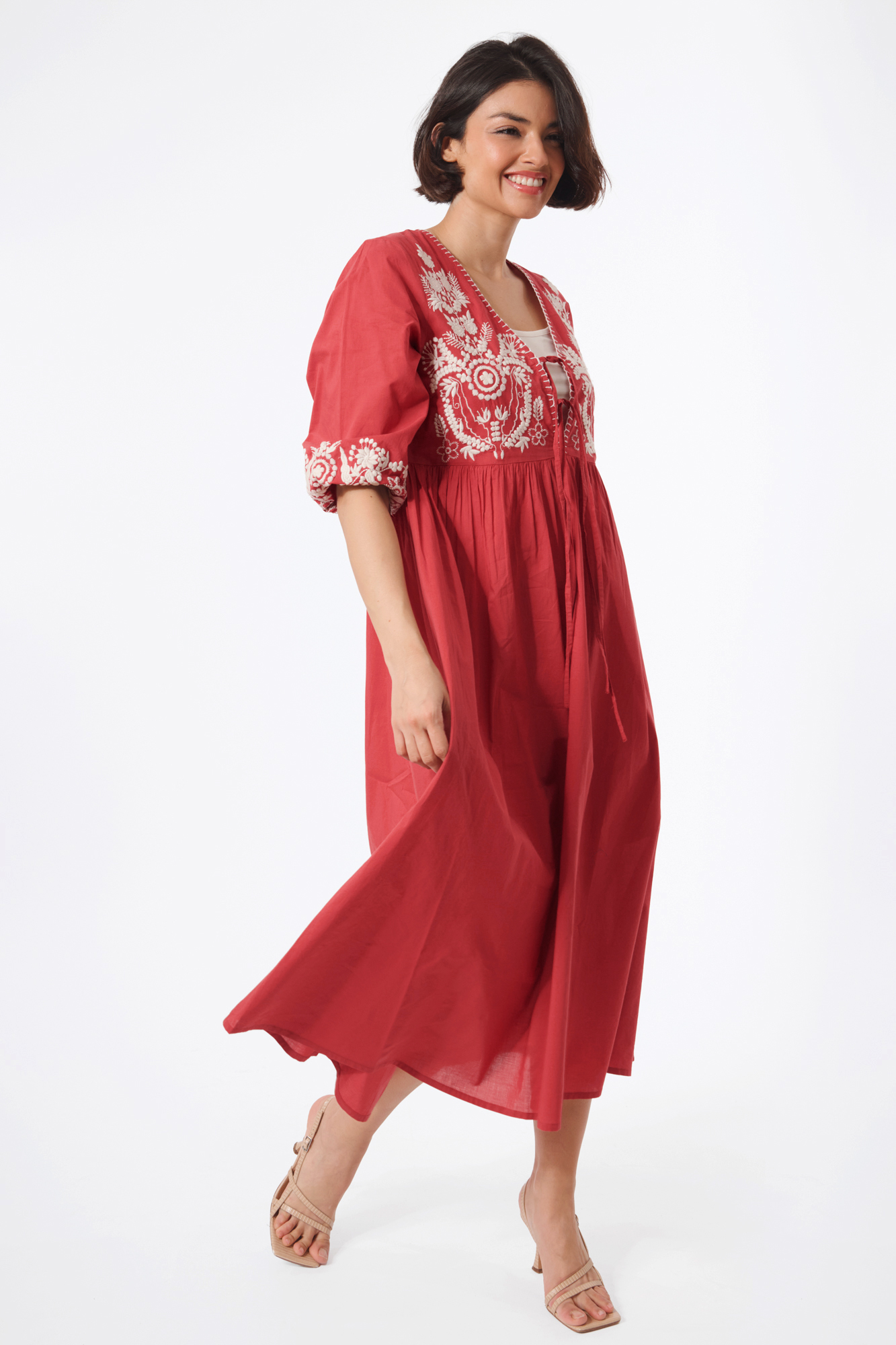 Josefine dress  cherry