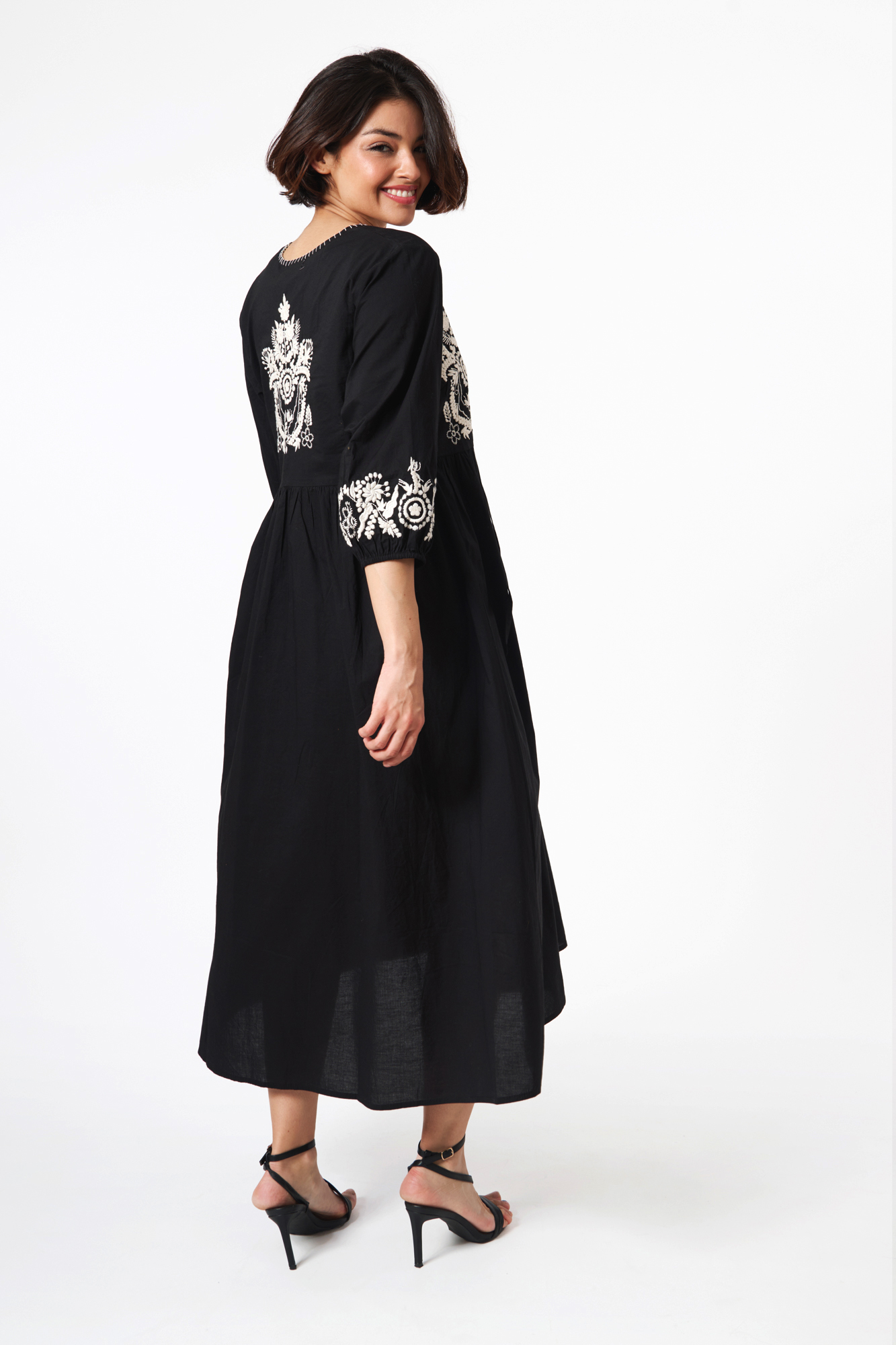 Josefine dress  svart - 5