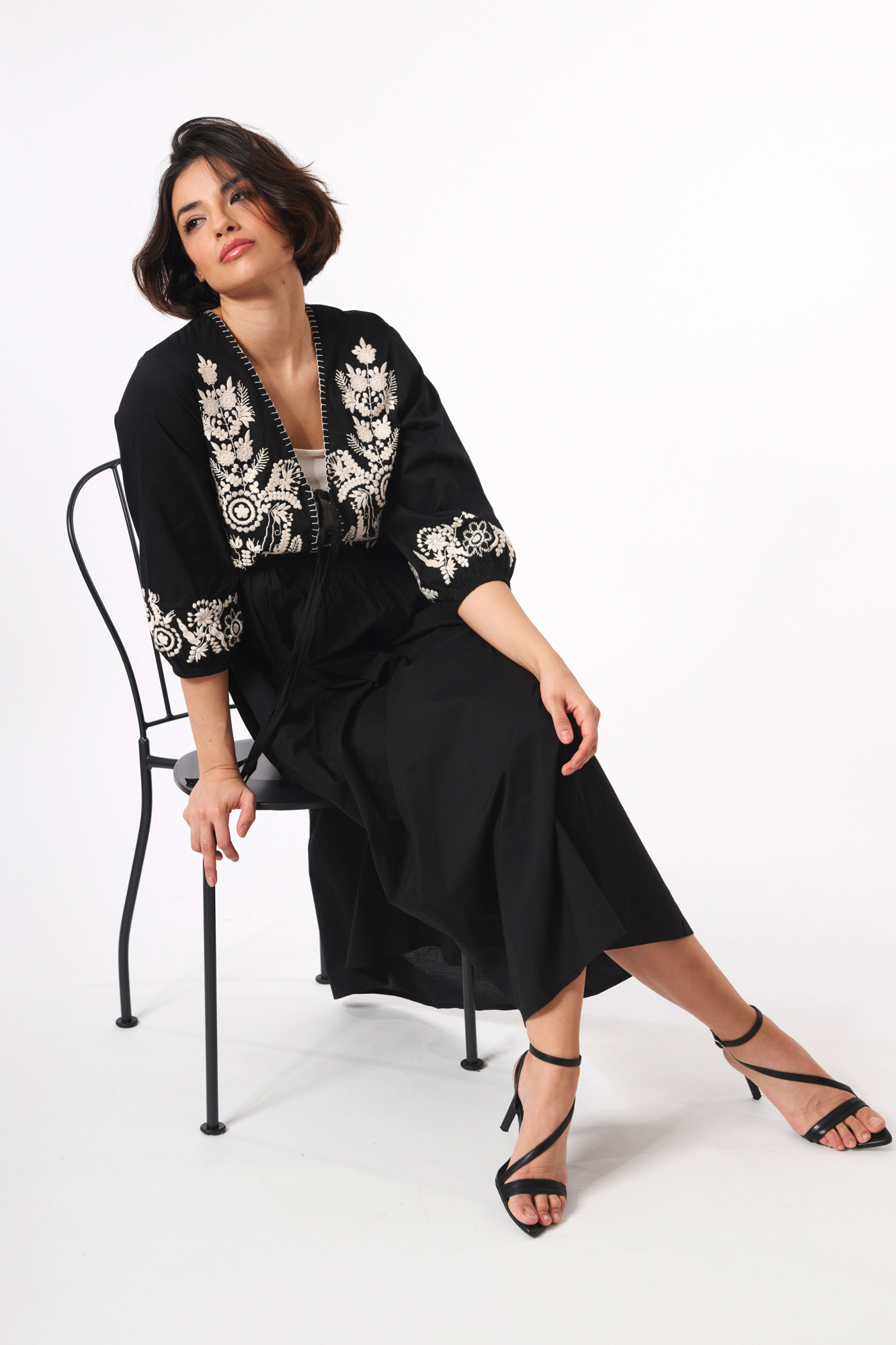 Josefine dress  svart