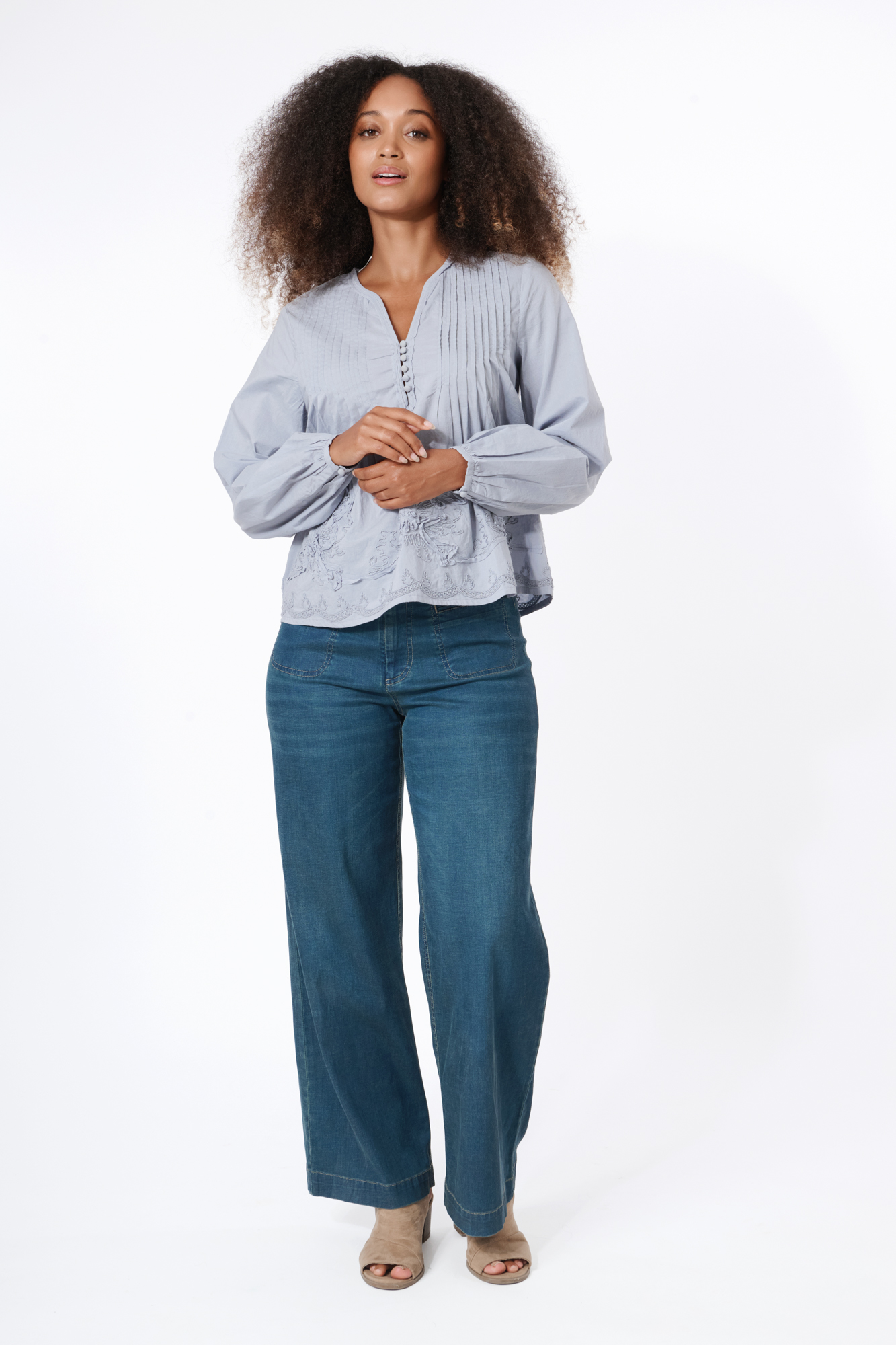 Janicke blus  tidewater - 2