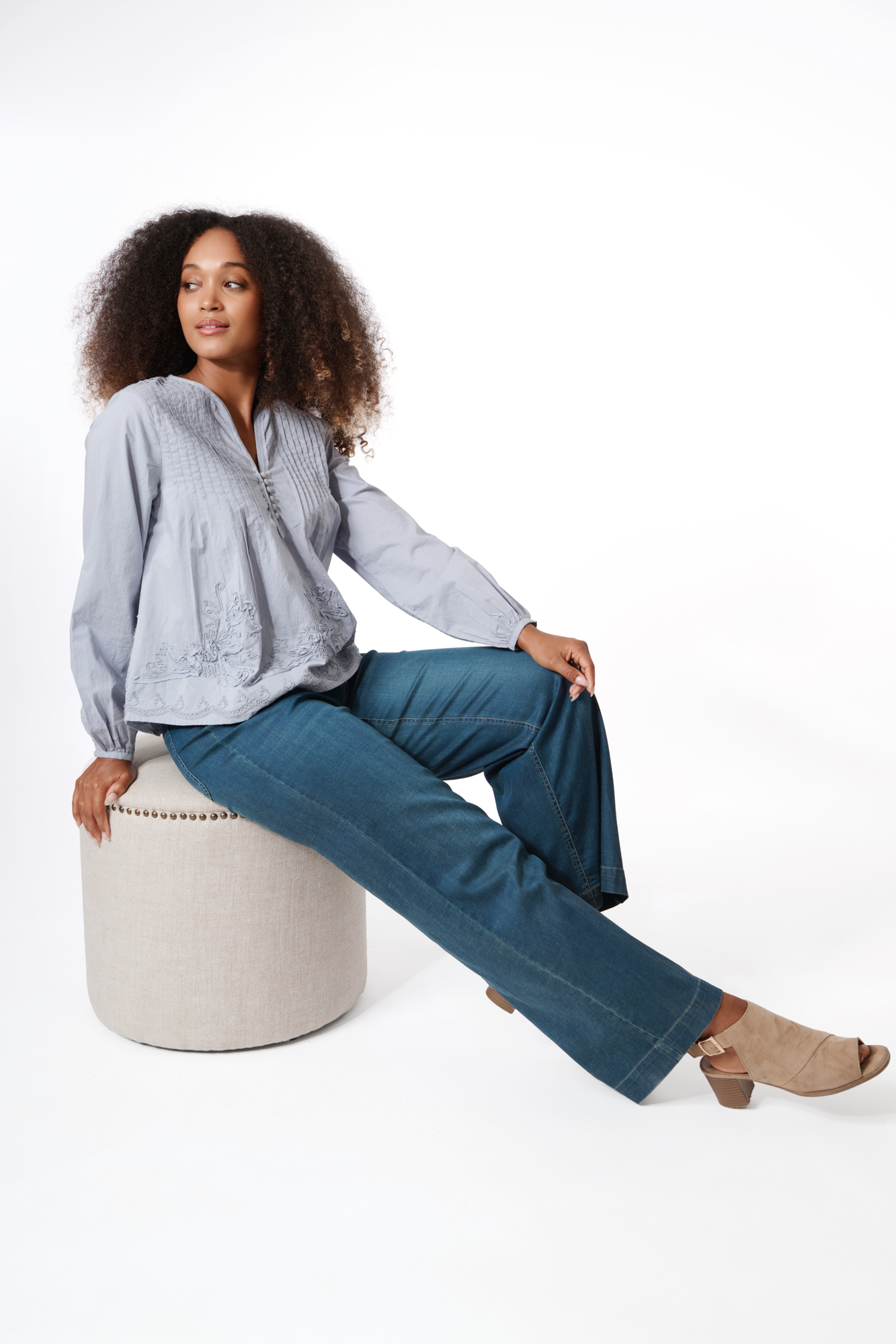Janicke blus  tidewater