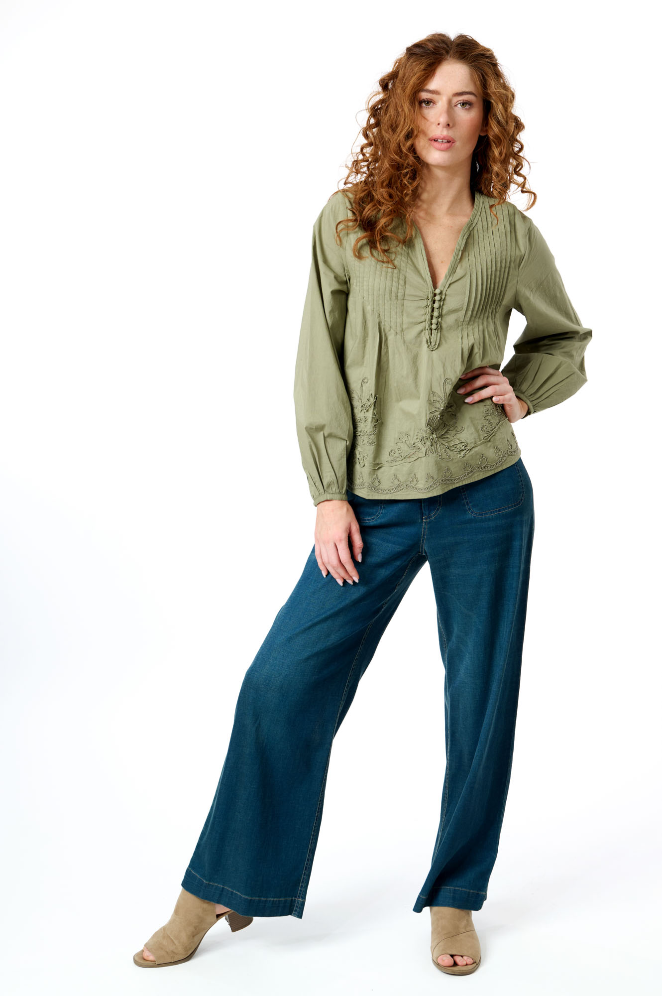 Janicke blus  lemongrass - 5