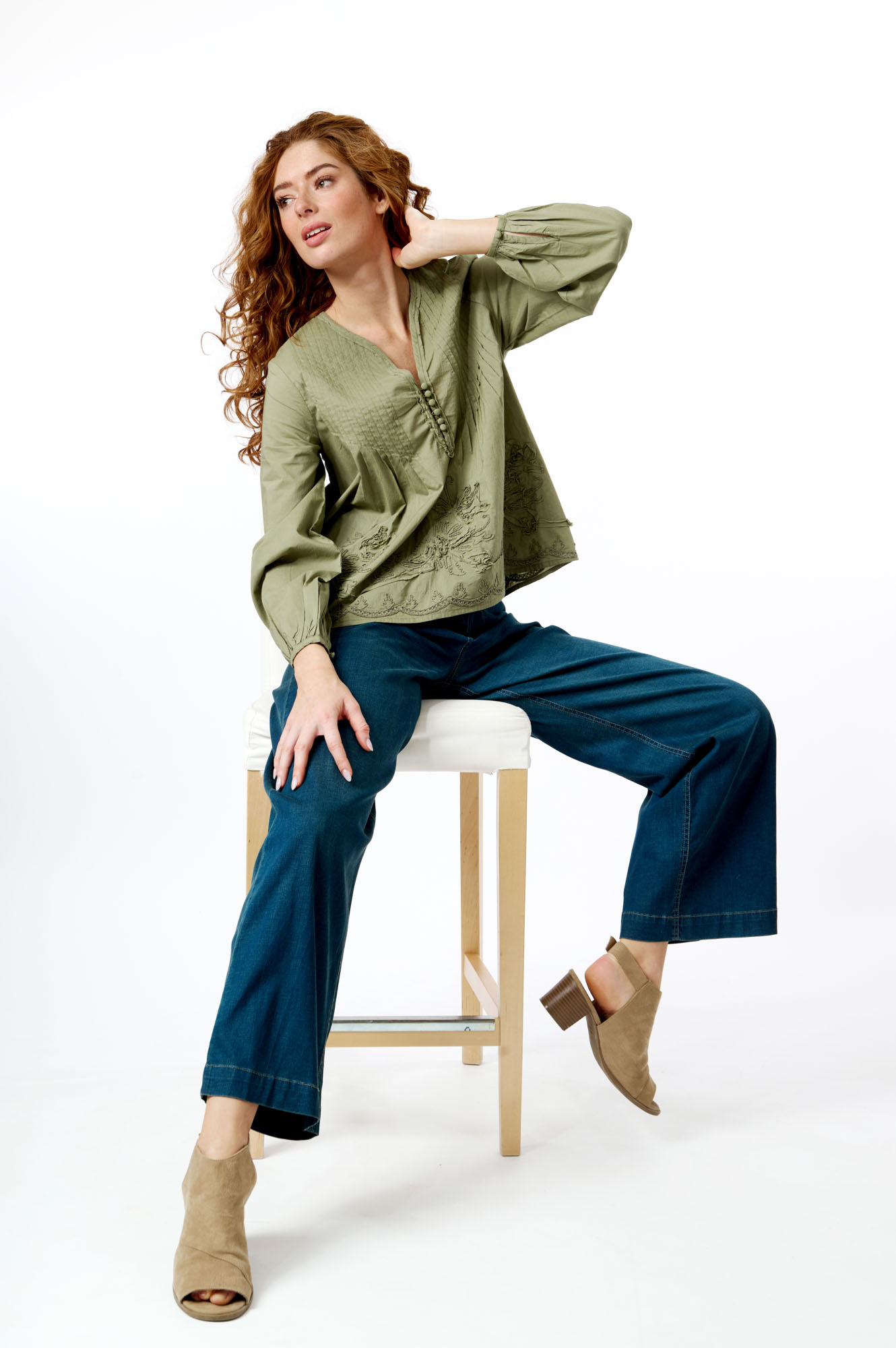 Janicke blus  lemongrass - 4