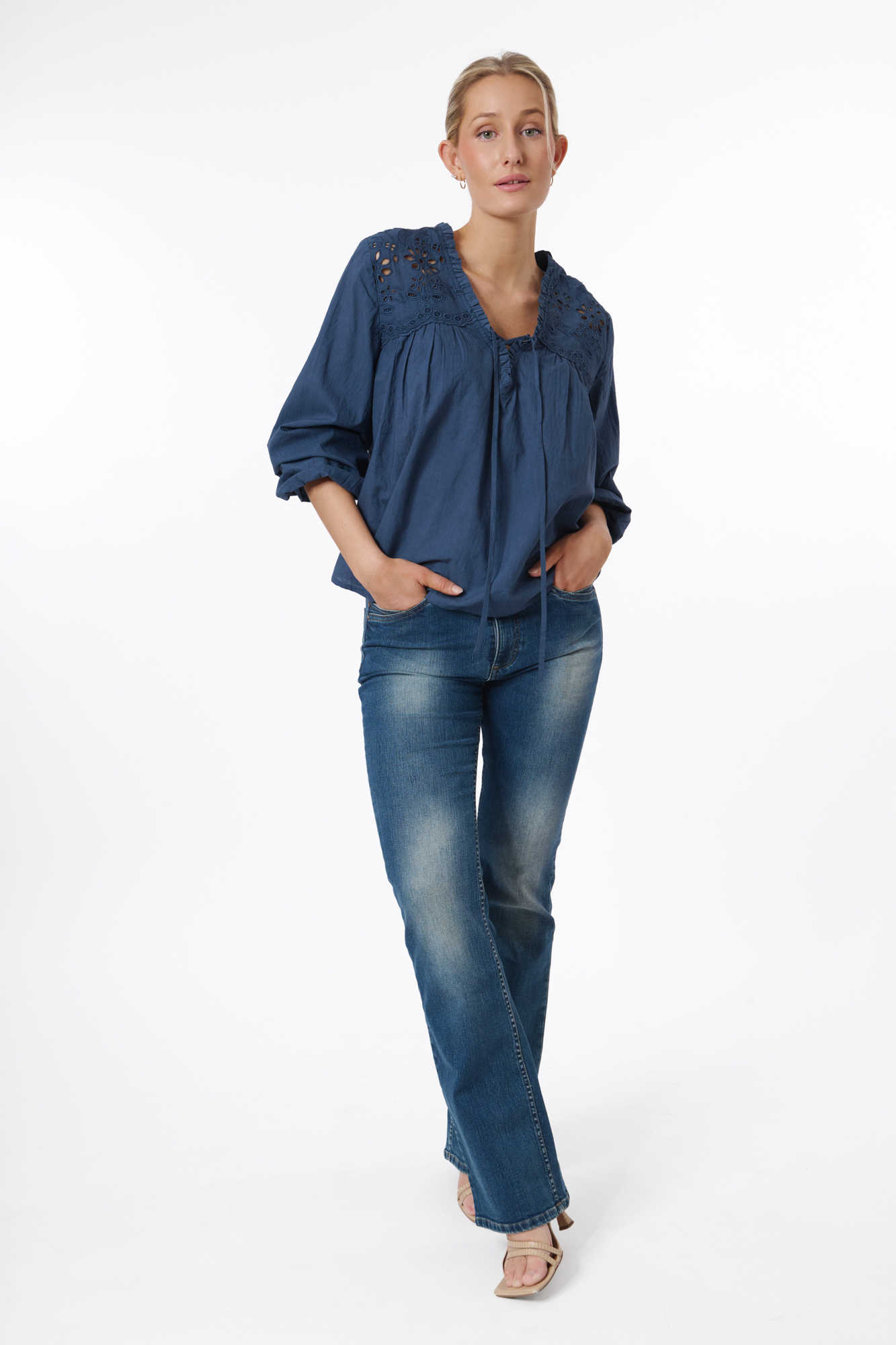 Juanita blus  iris - 3