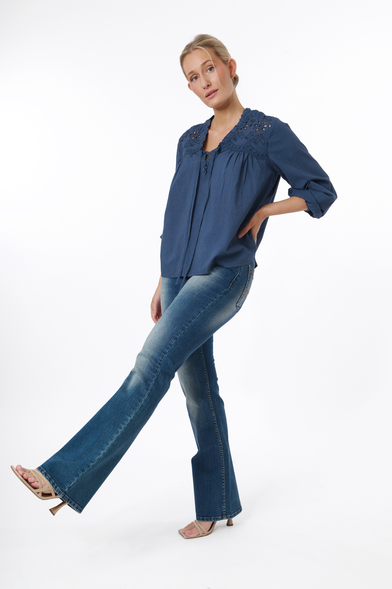Juanita blus  iris - 4