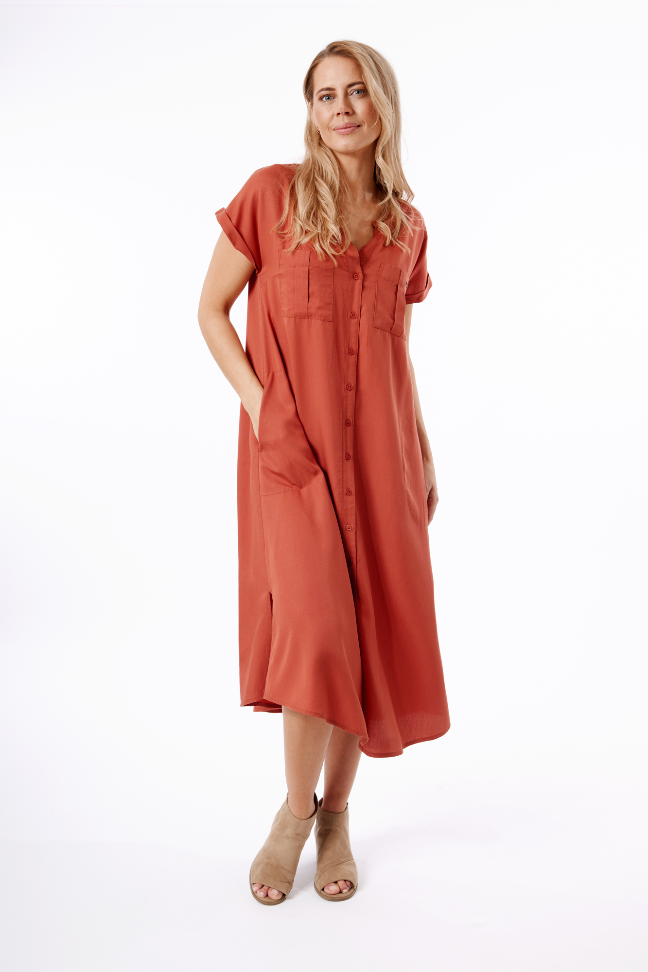 Juniper dress  terracotta - 2