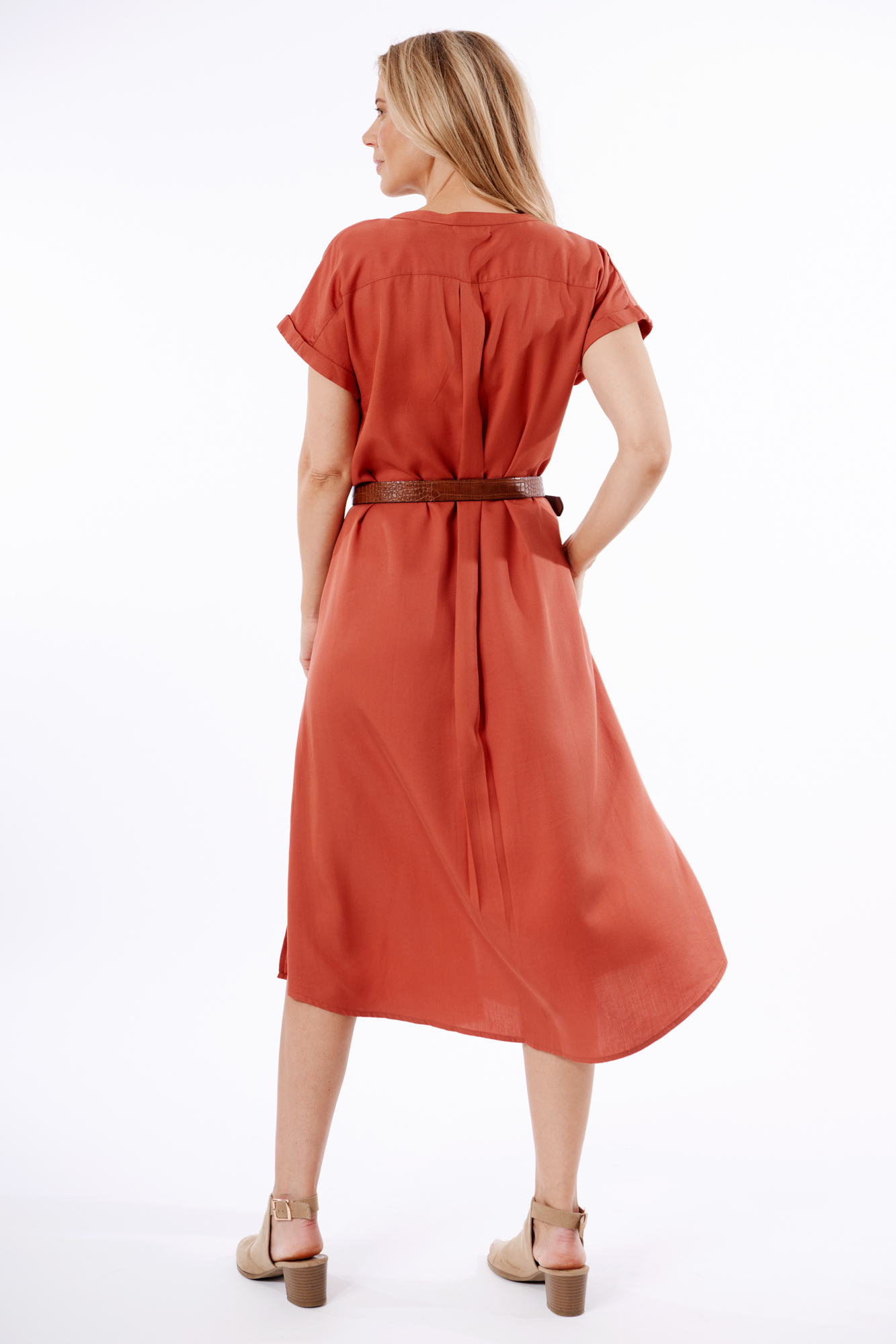 Juniper dress  terracotta - 4