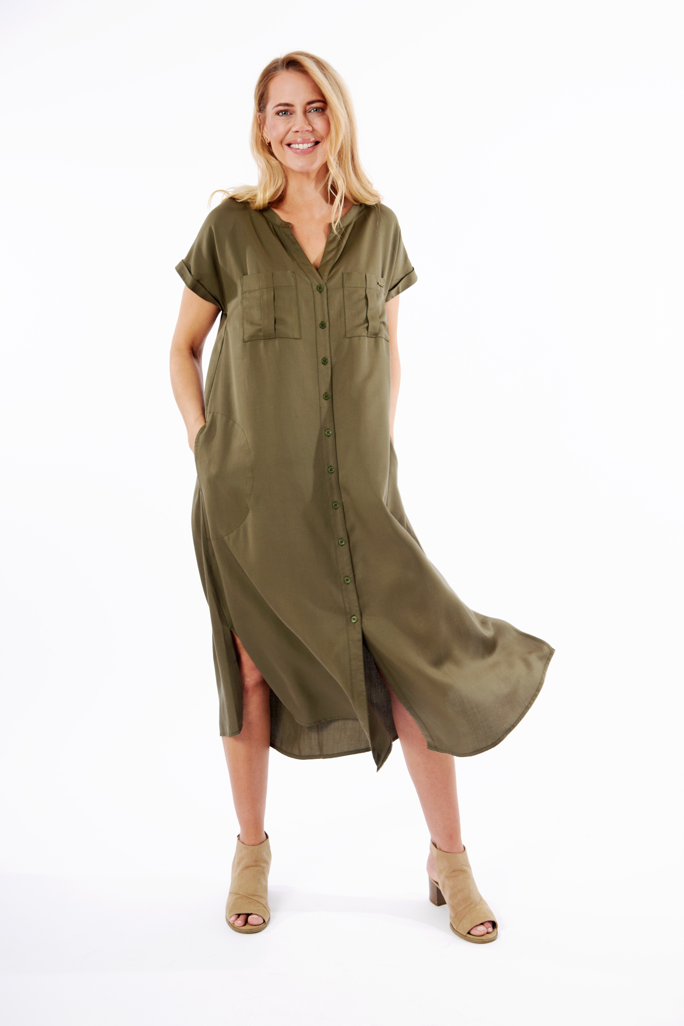 Juniper dress  evergreen - 3