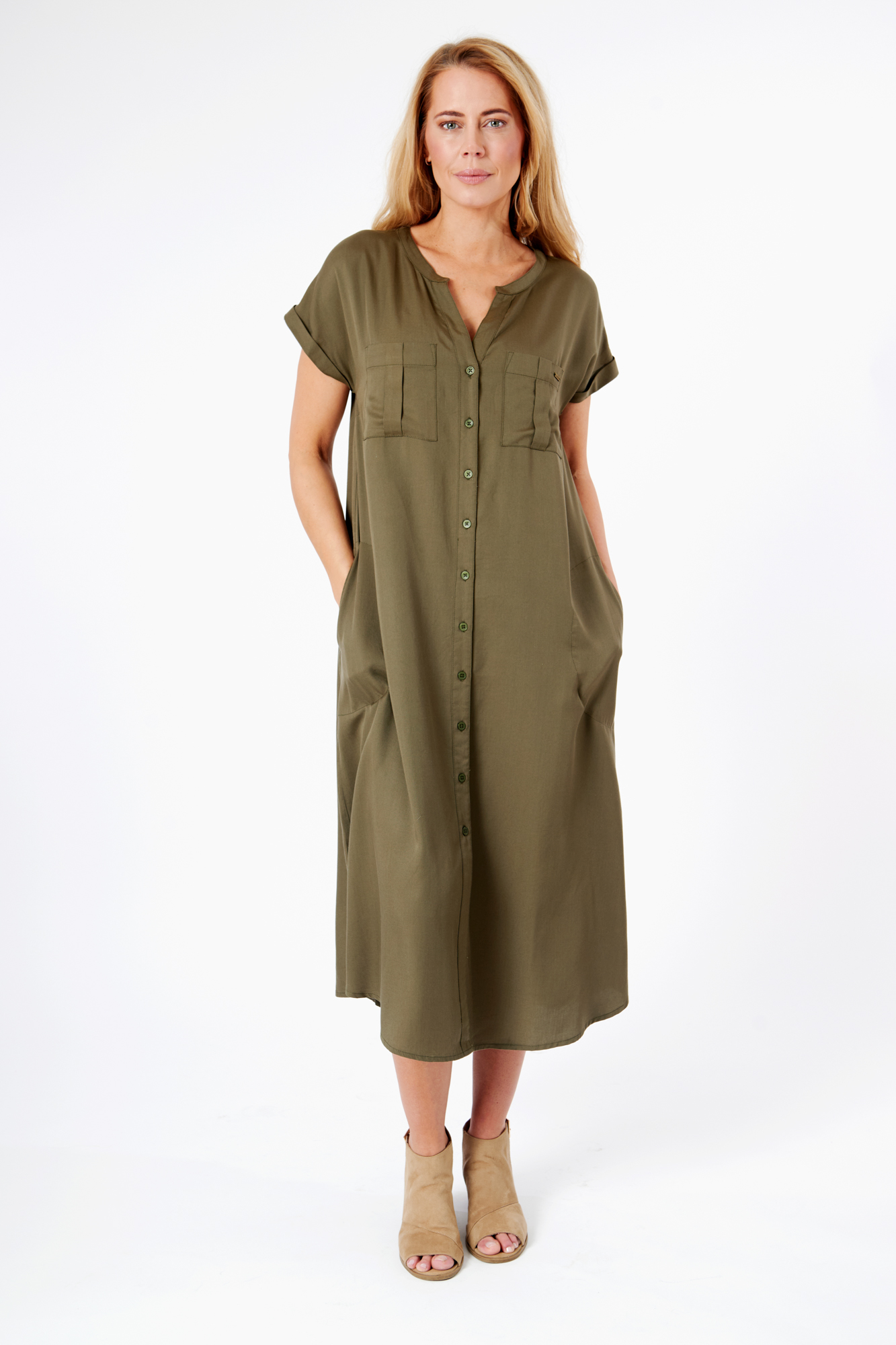 Juniper dress  evergreen - 2