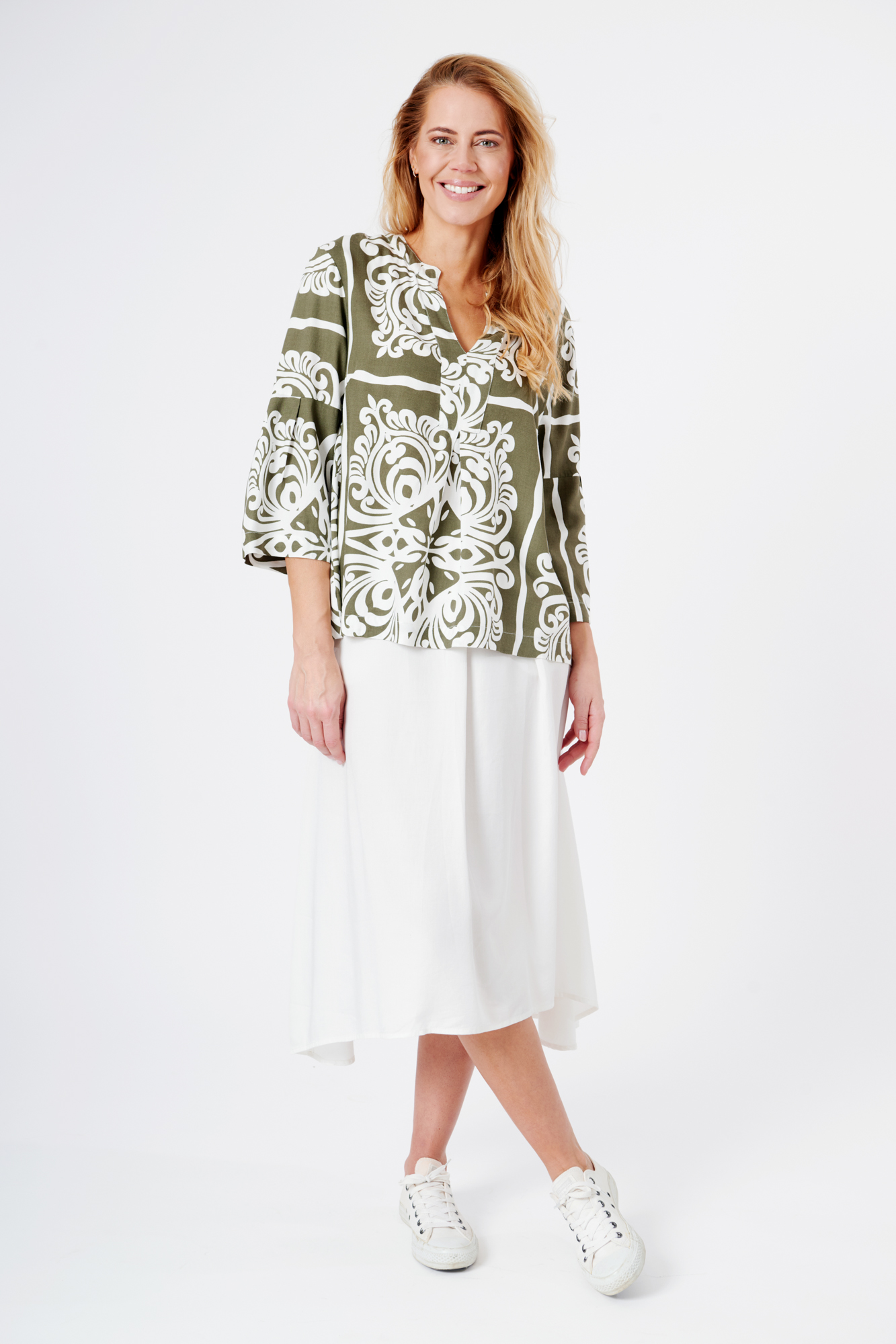 Jeanette skirt  oyster - 8