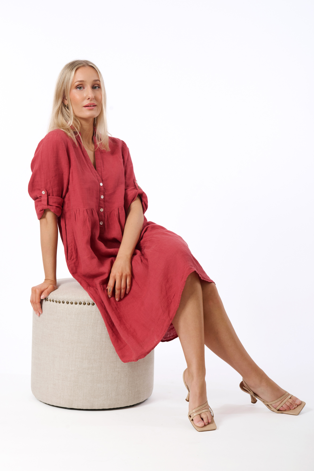 Jessica dress  cherry - 3