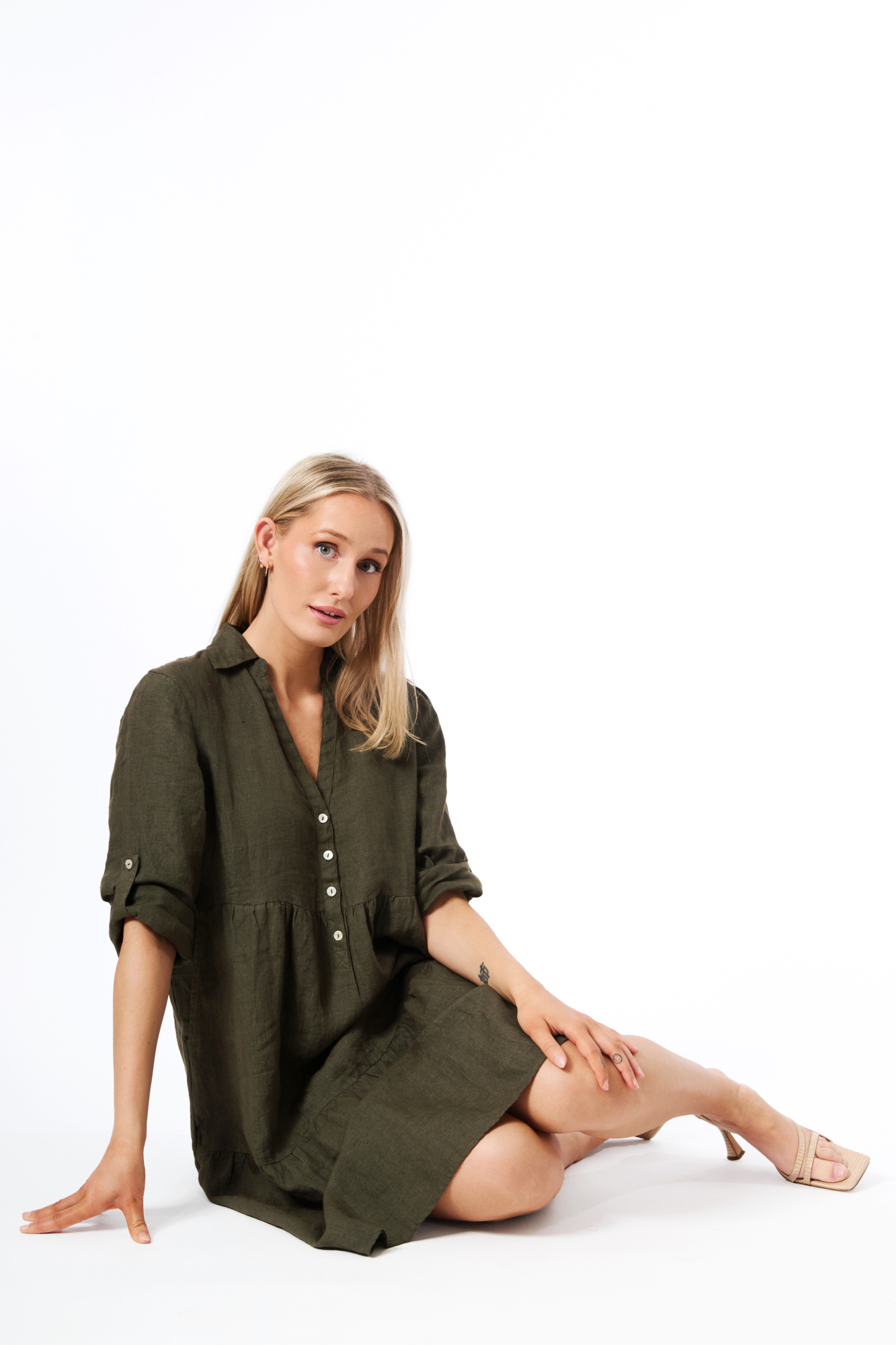 Jessica dress  evergreen