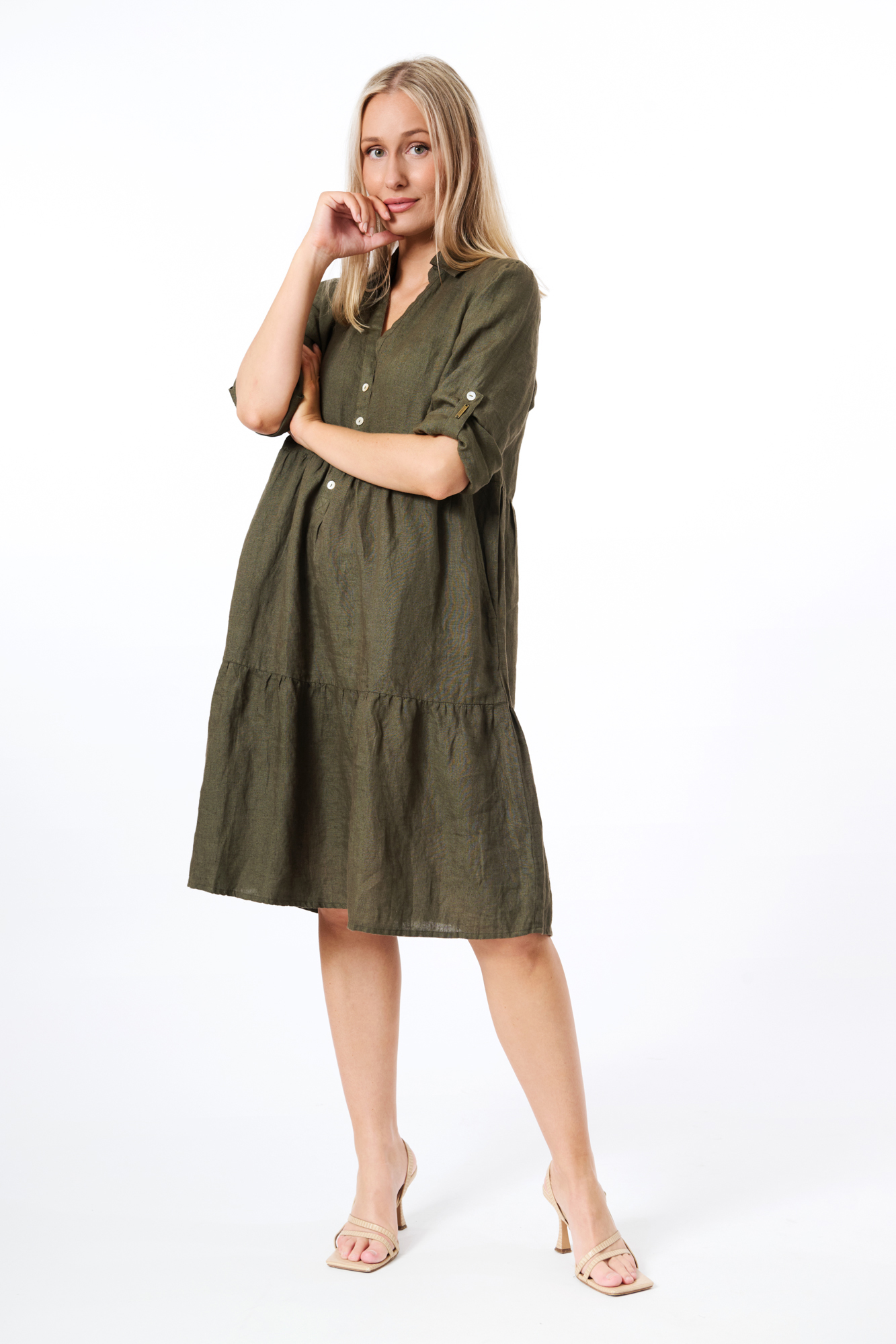 Jessica dress  evergreen - 4