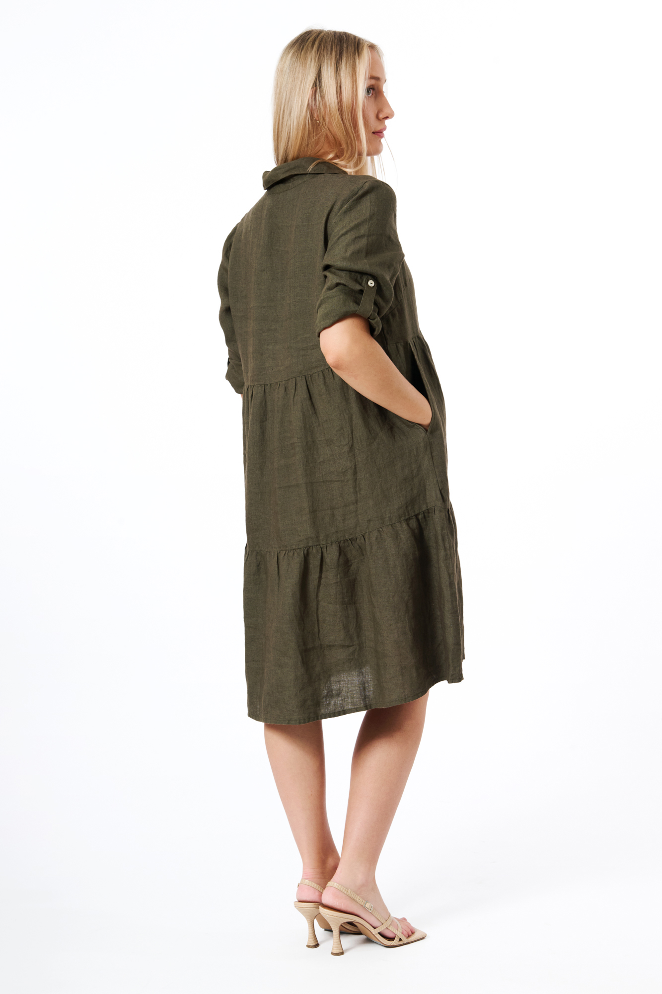 Jessica dress  evergreen - 5