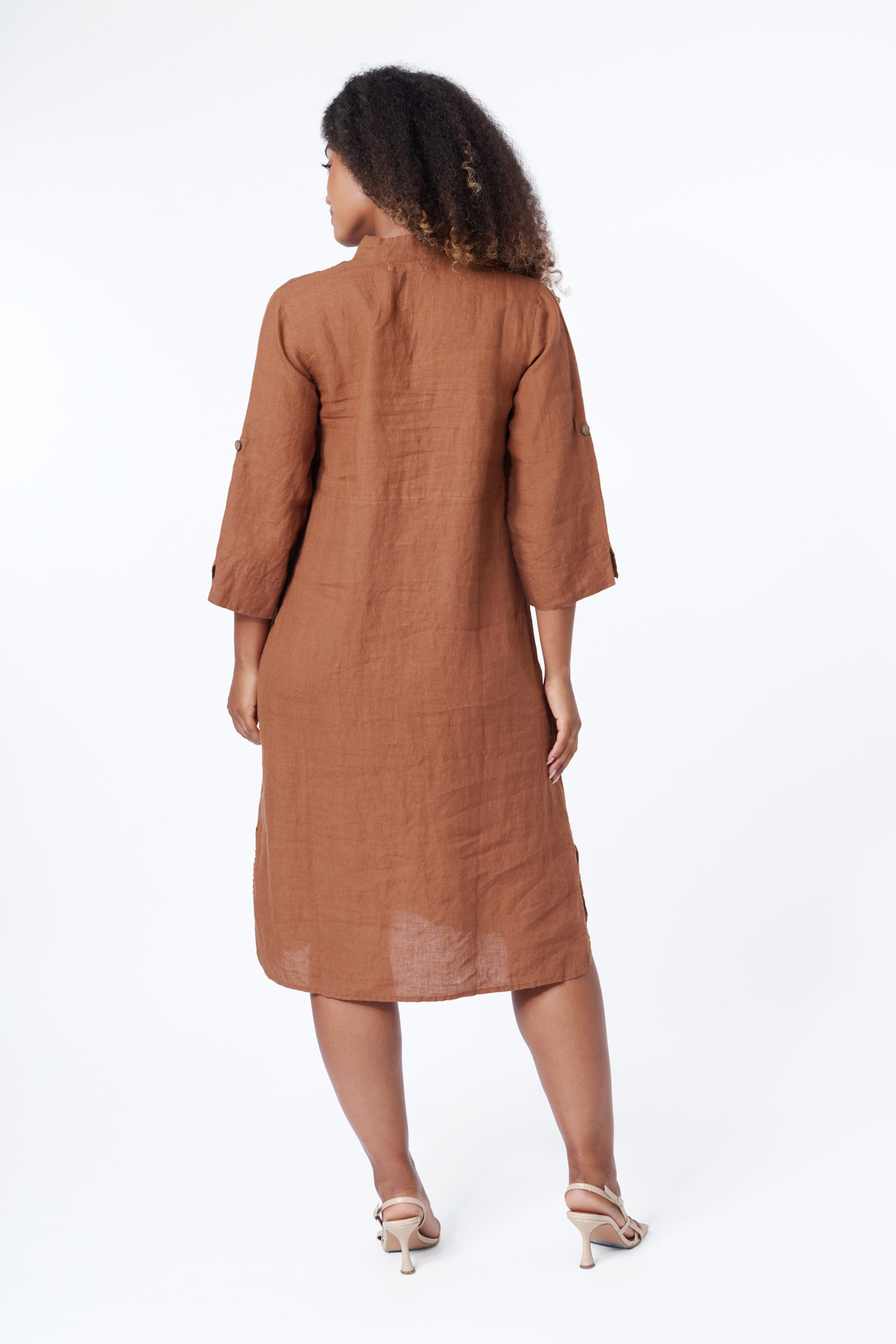 Julia dress  tan - 5