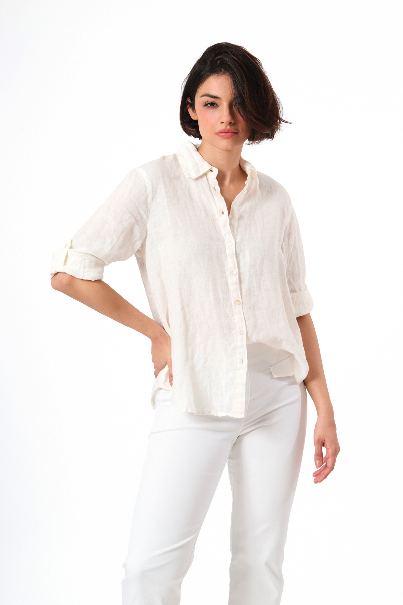 June shirt  oyster - 5