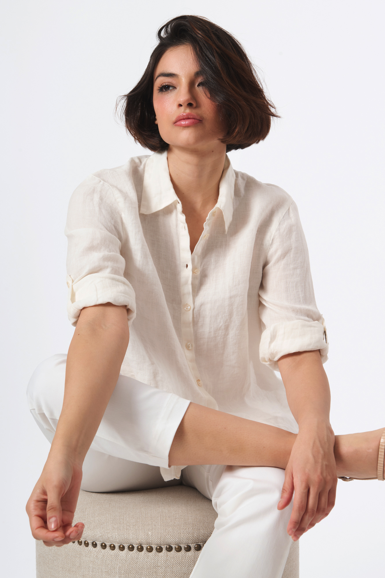 June shirt  oyster