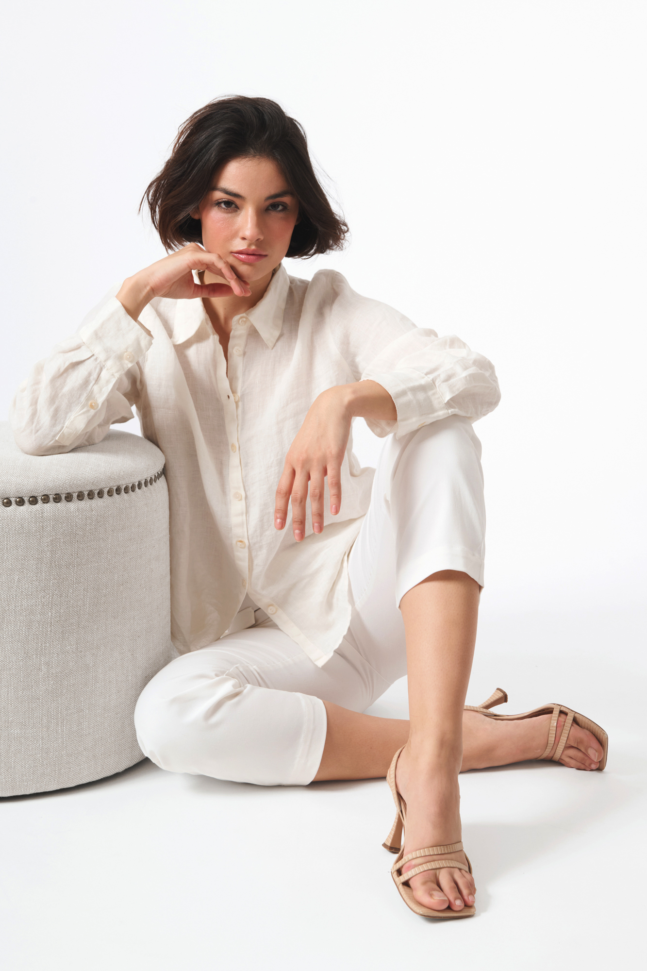 June shirt  oyster - 2